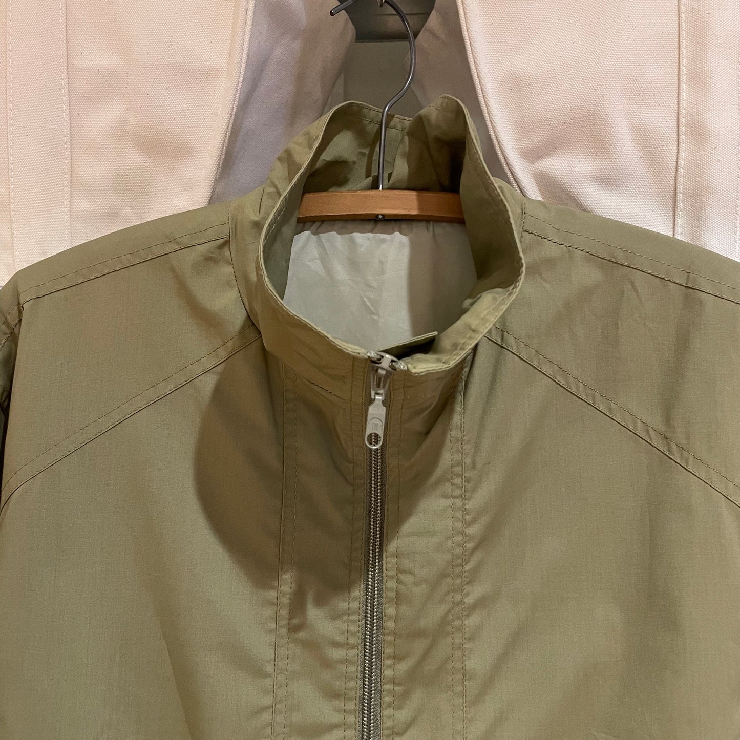 Utility Zip Jacket Khaki