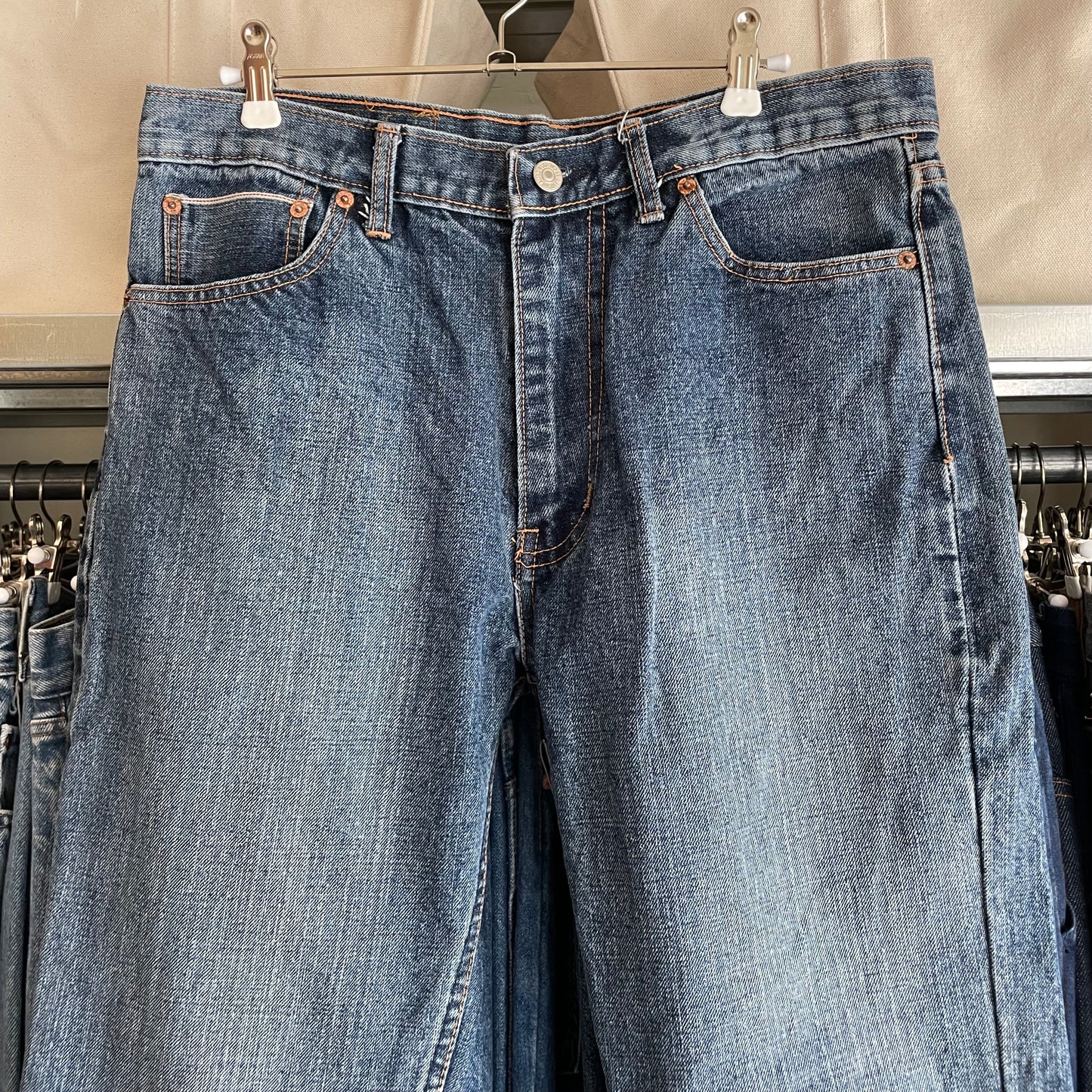 501 Jeans Regular Straight Dark Wash Indigo