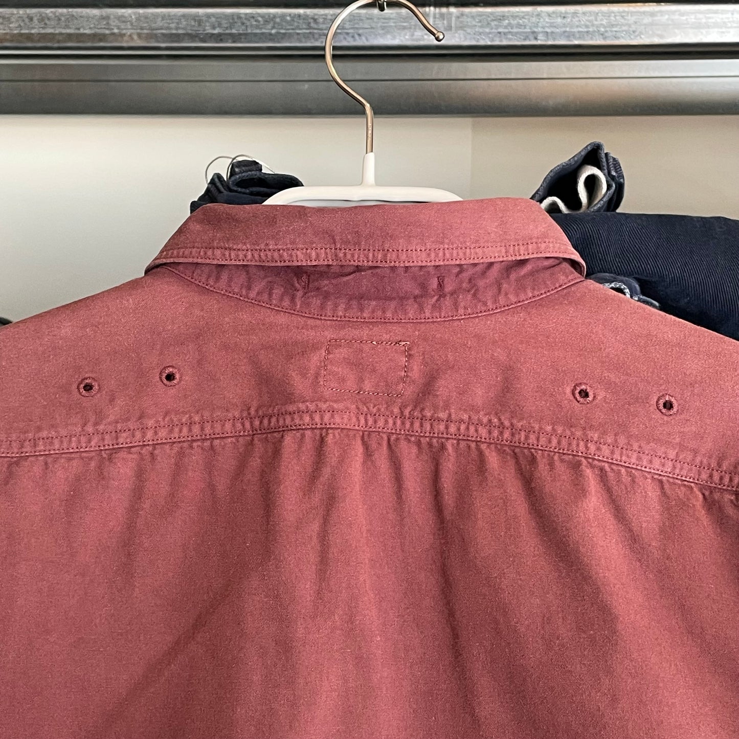 Shirt Red Cotton