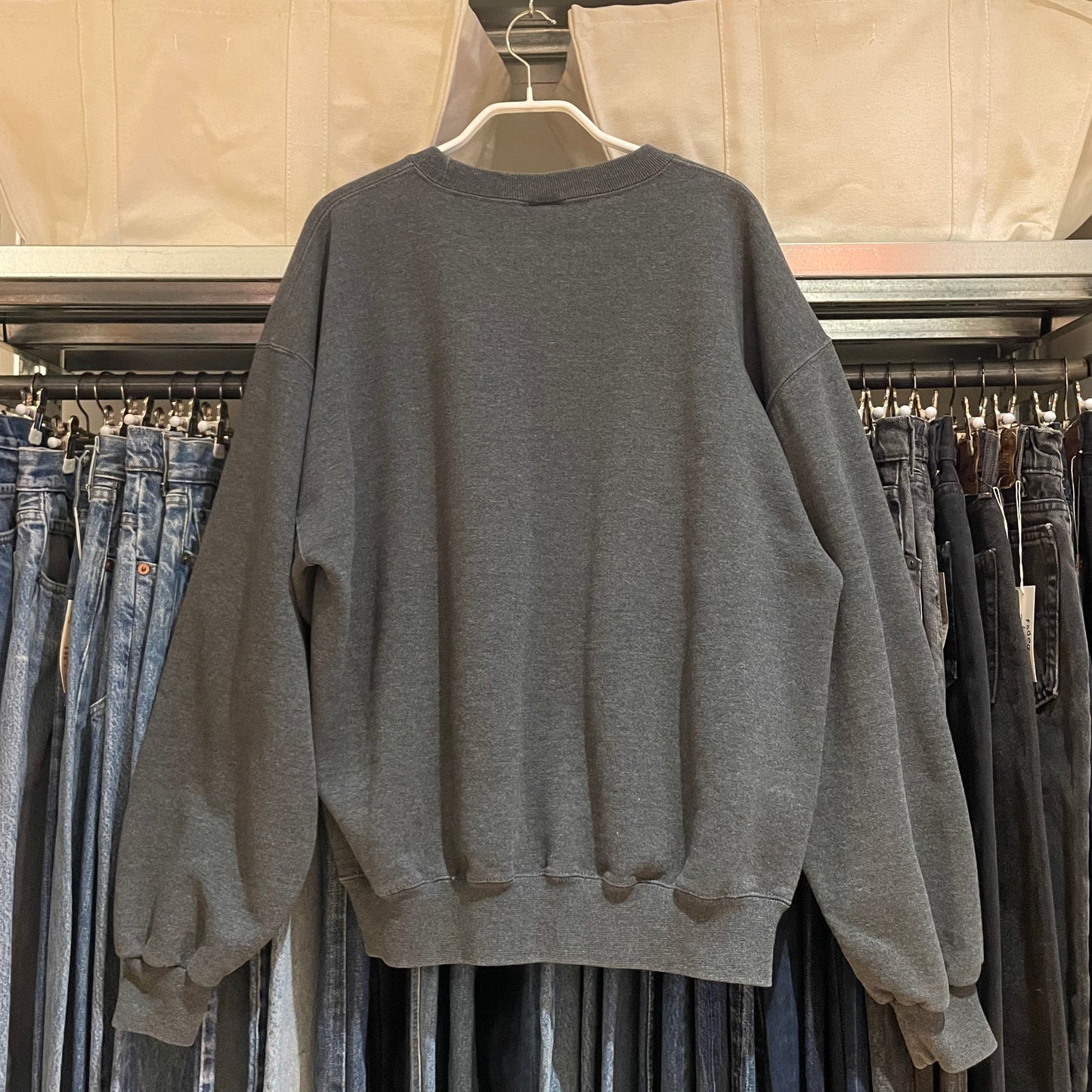 Blank Sweatshirt Tubular Gray