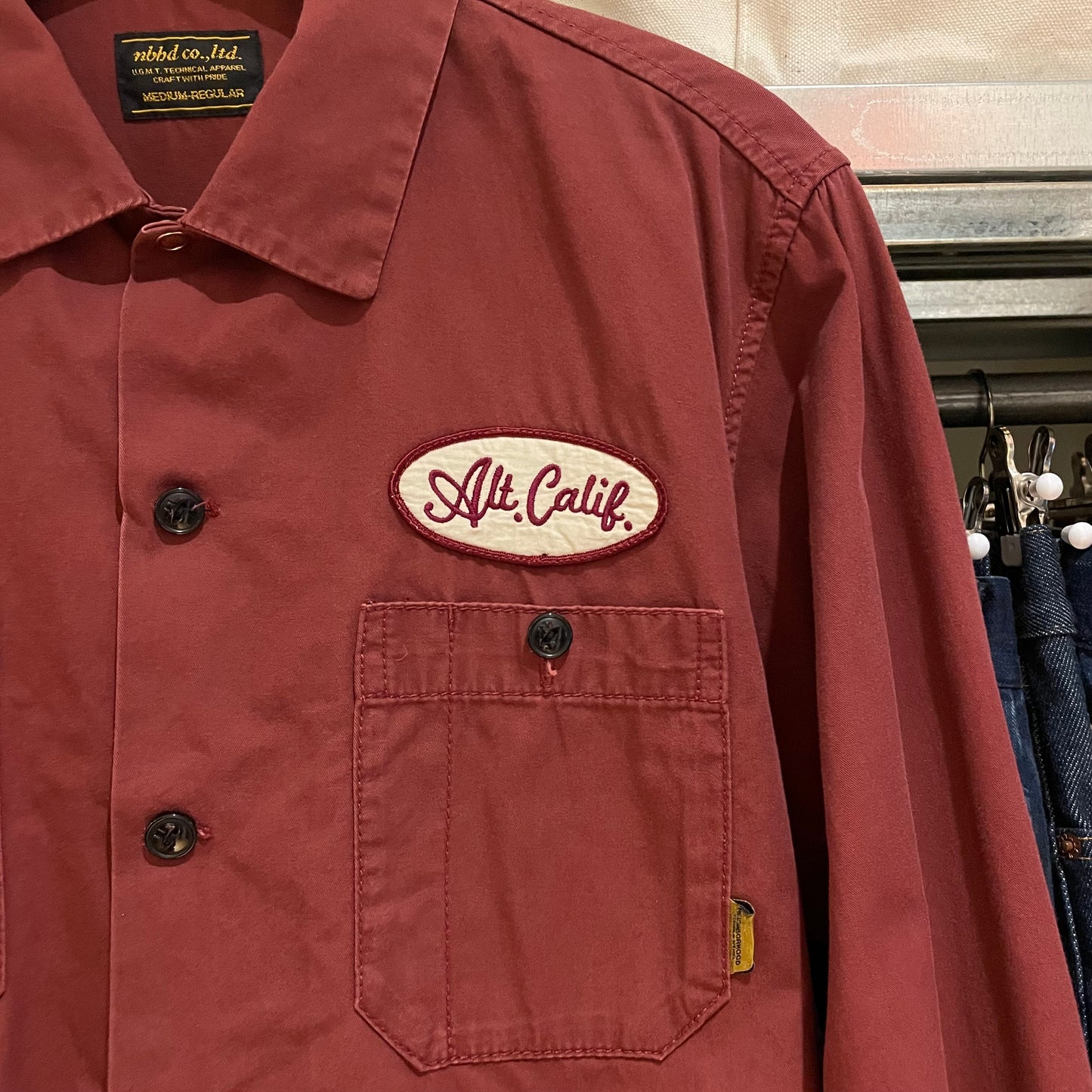Long Sleeve Shirt Burgundy