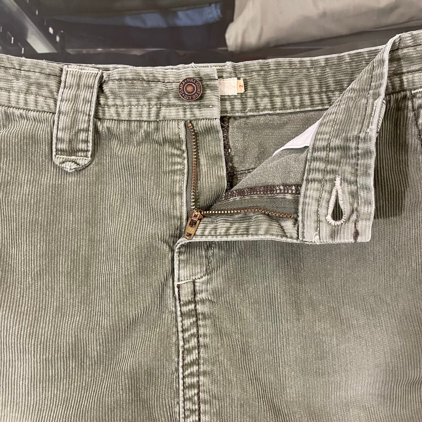 Corduroy MIni Skirt Olive