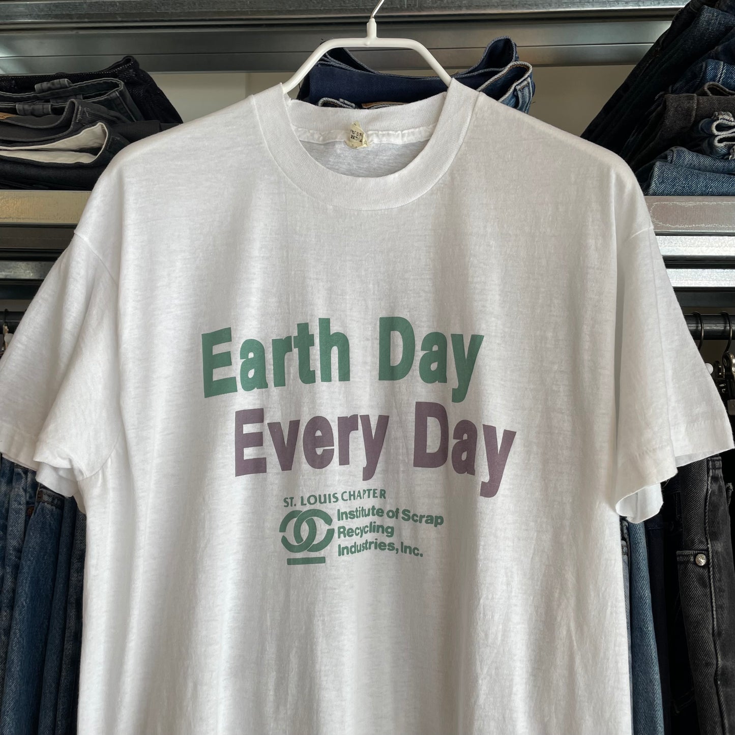 Earth Day T-Shirt White