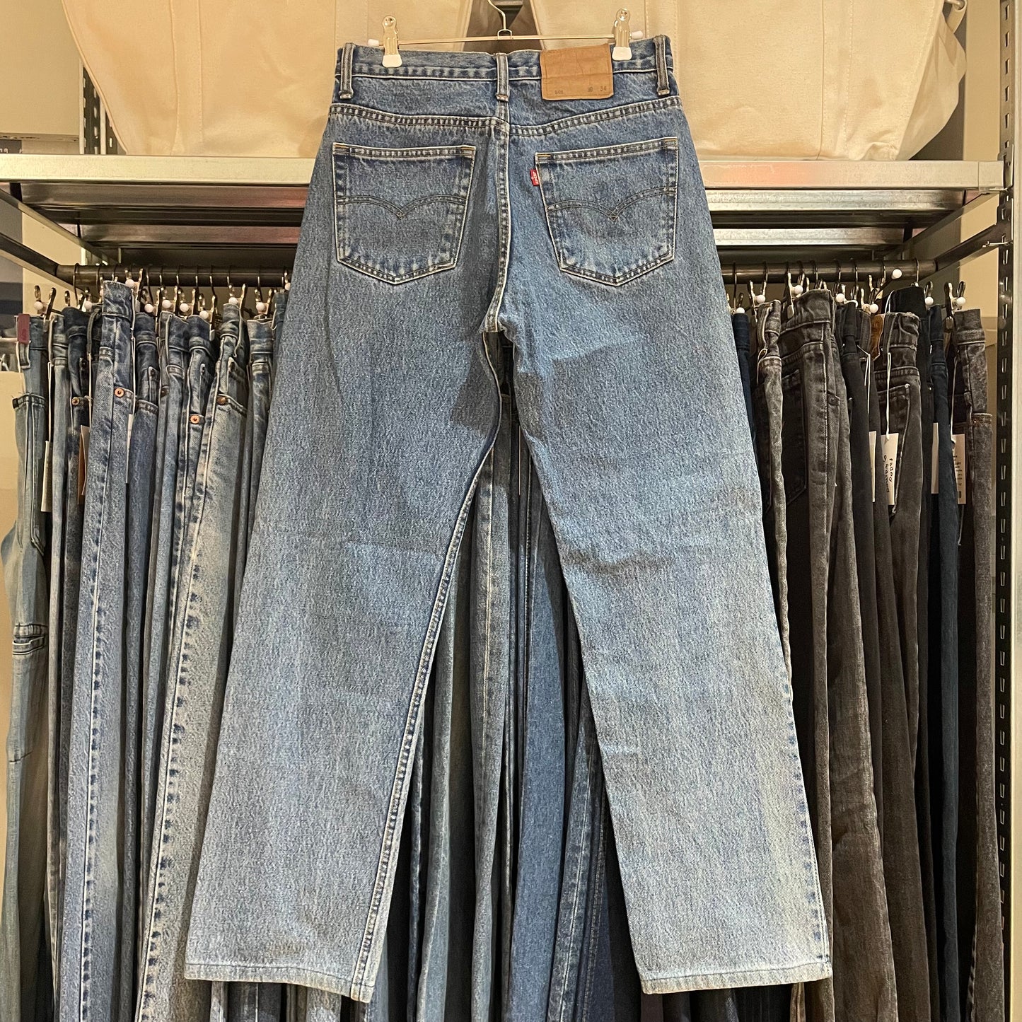 501 Jeans Regular Straight Light Wash Blue