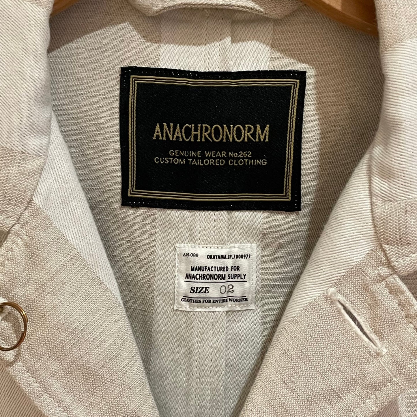 Linen Off-White Jacket