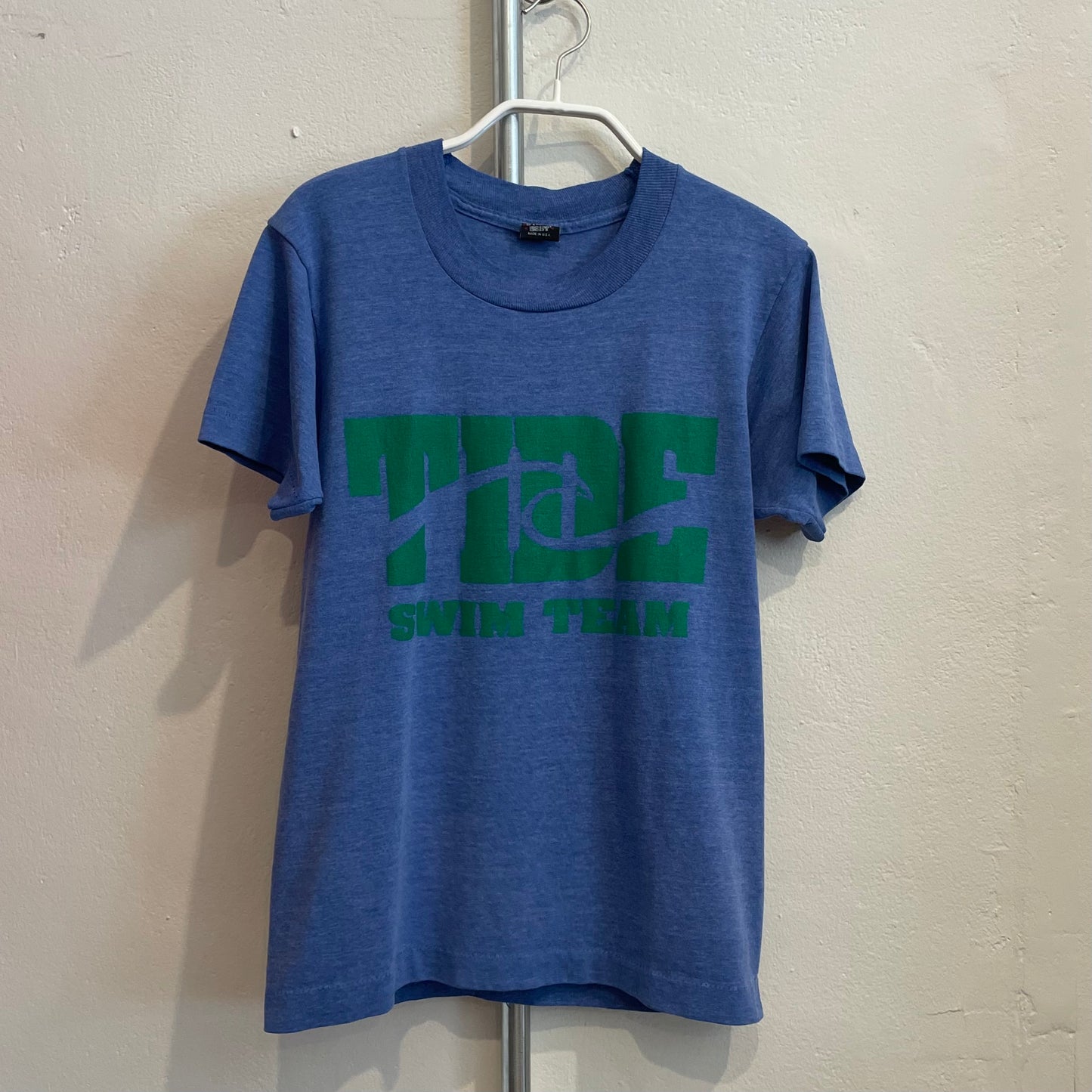 Tide Swim Team Graphic Tee Blue