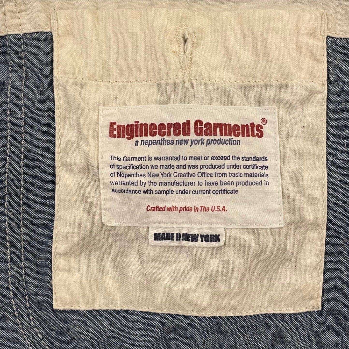 Chambray Work Jacket
