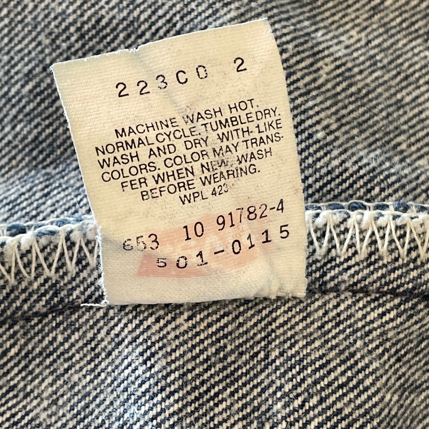 501 Jeans Regular Straight Dark Indigo