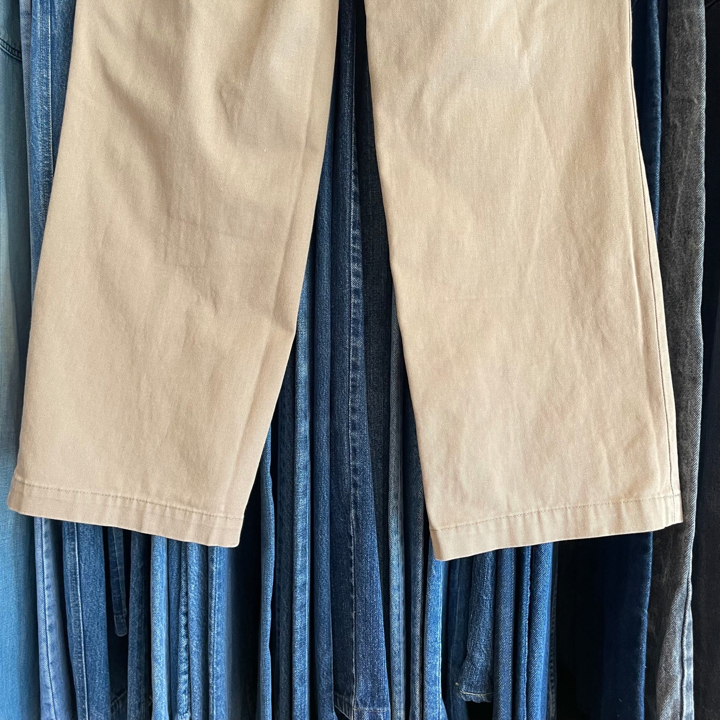 Chino Pants Khaki Talon Zip