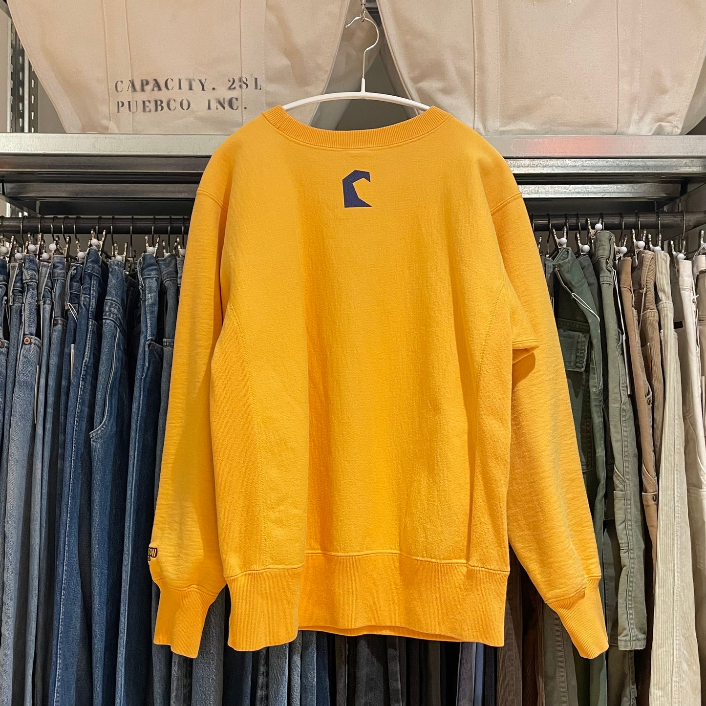 John Severson Vintage Surf Sweatshirt Yellow