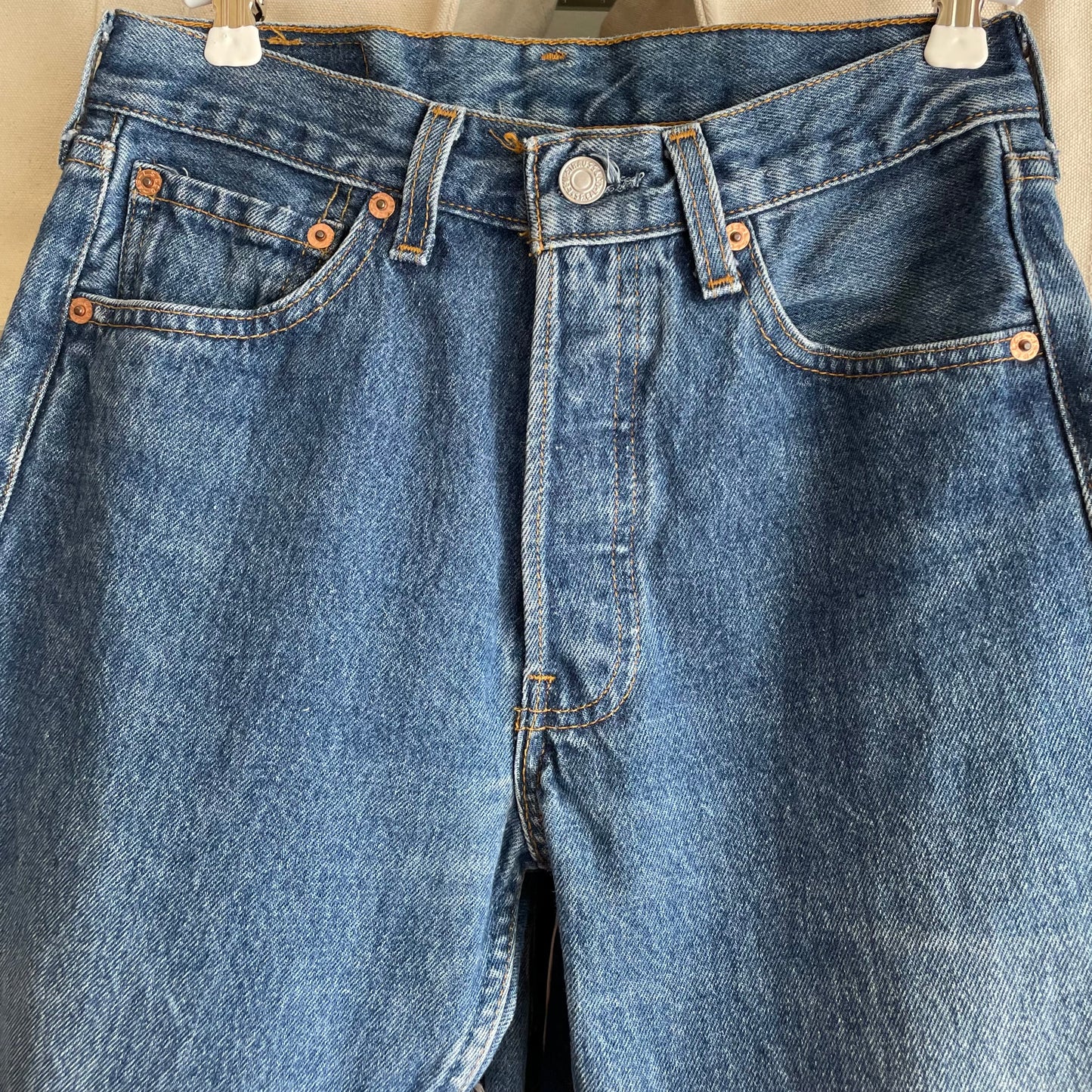 501xx Jeans Straight Medium Washed Blue