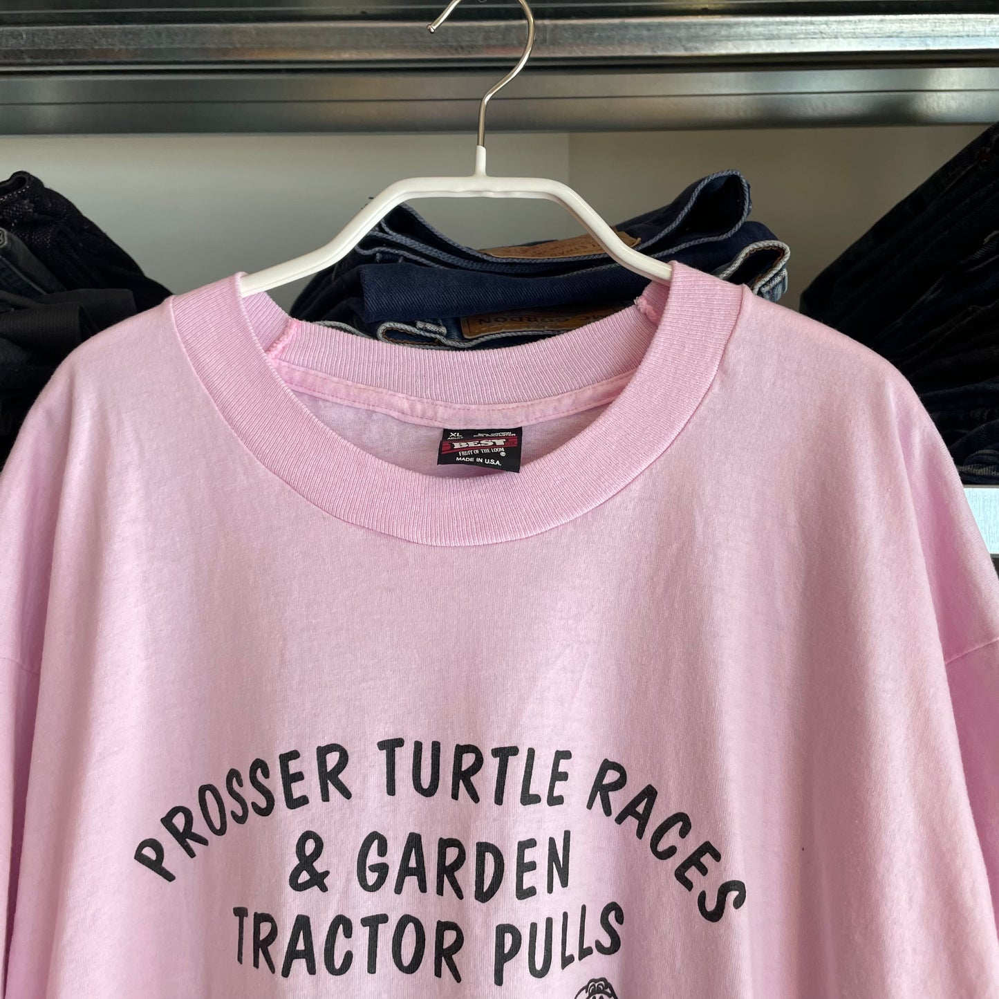 Prosser Turtle Races T-Shirt Pink