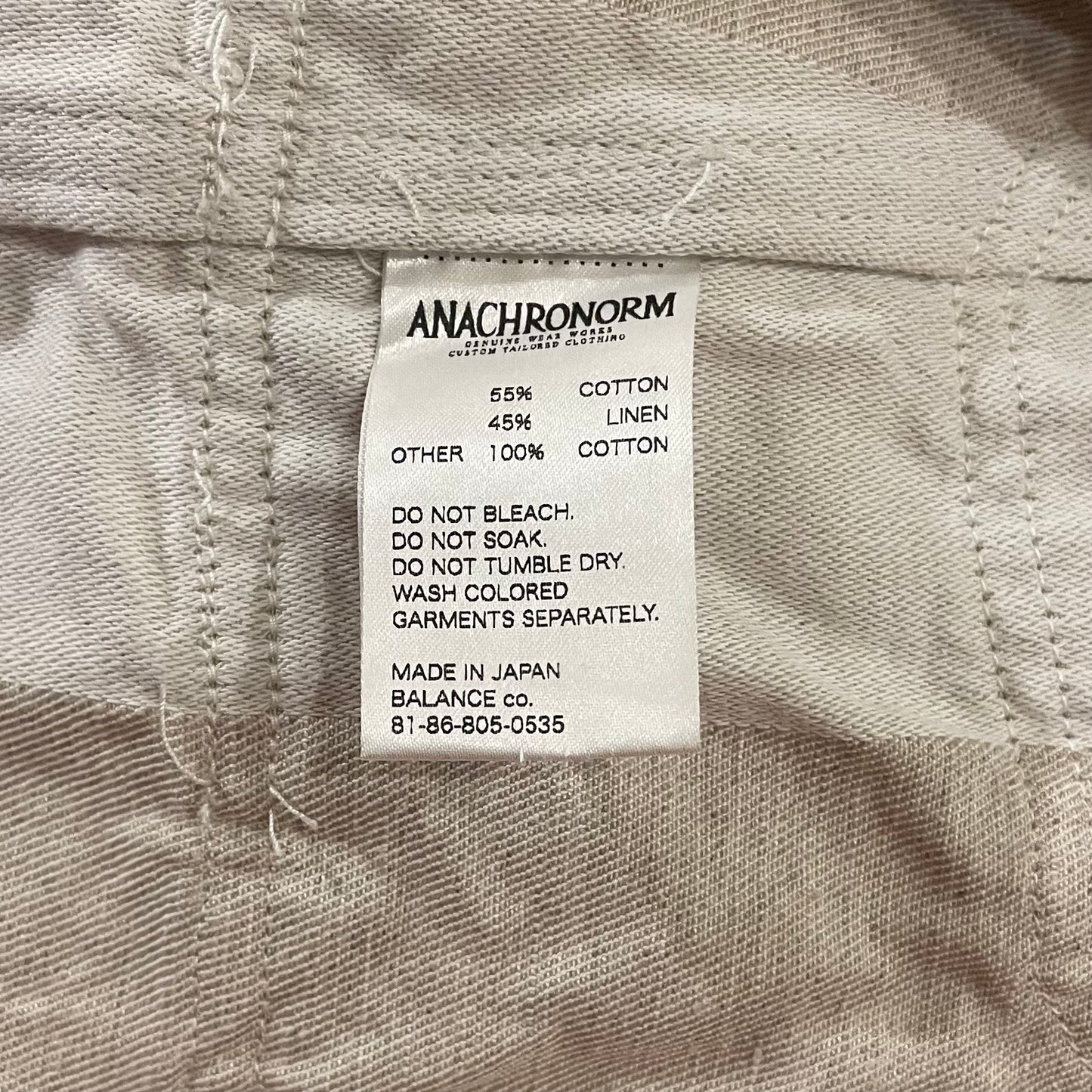 Linen Off-White Jacket
