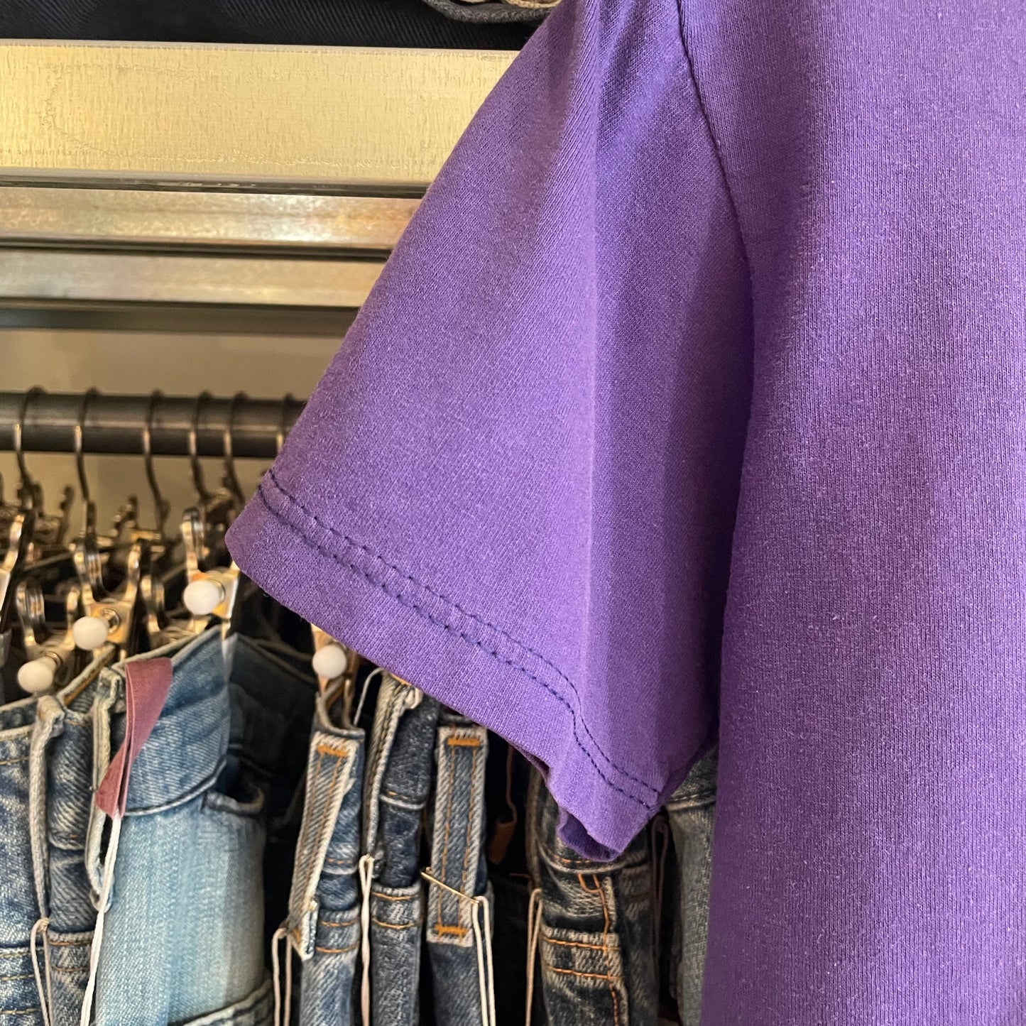 MINNIE Print T-Shirt Purple