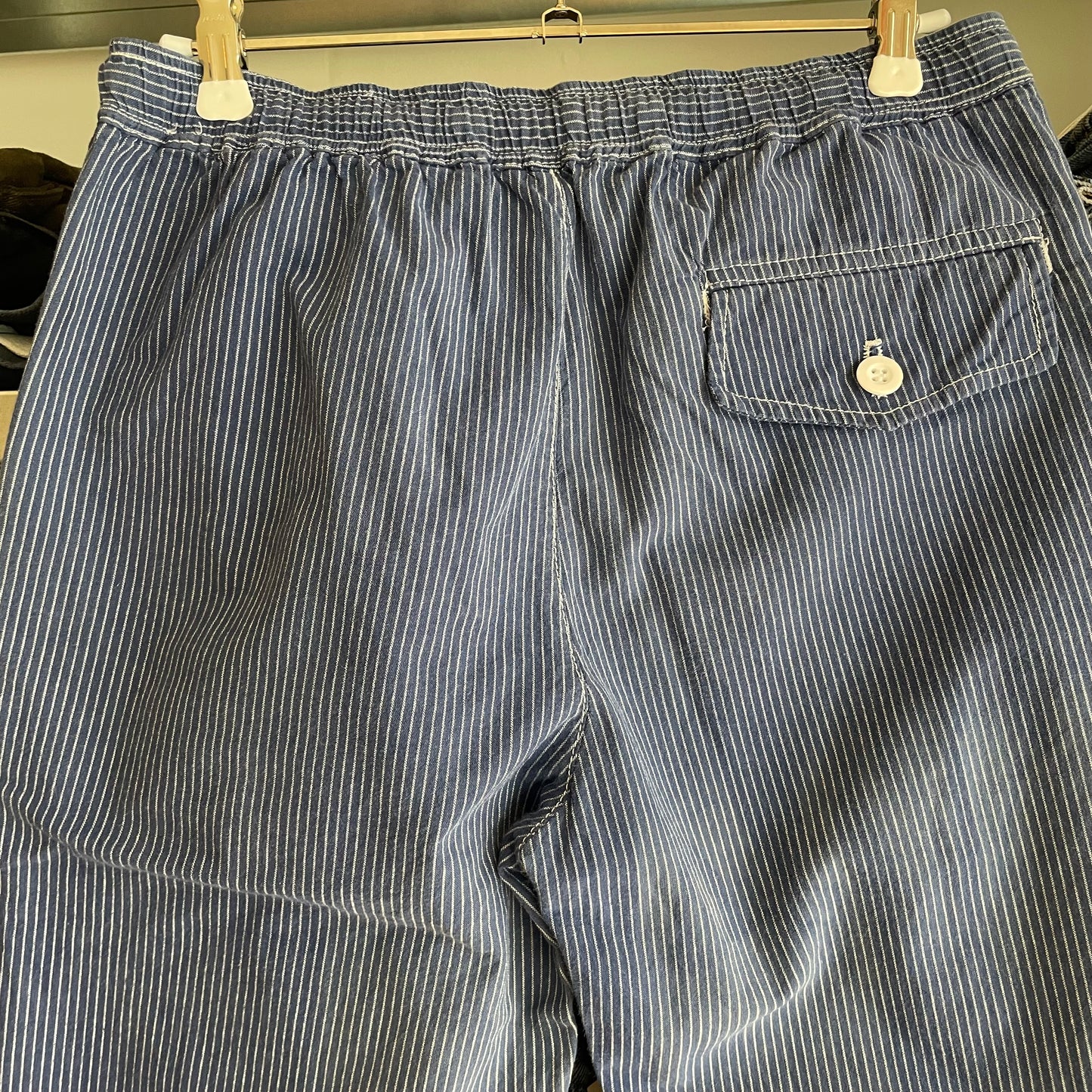 Hickory Cotton Workwear Pants Drawstring