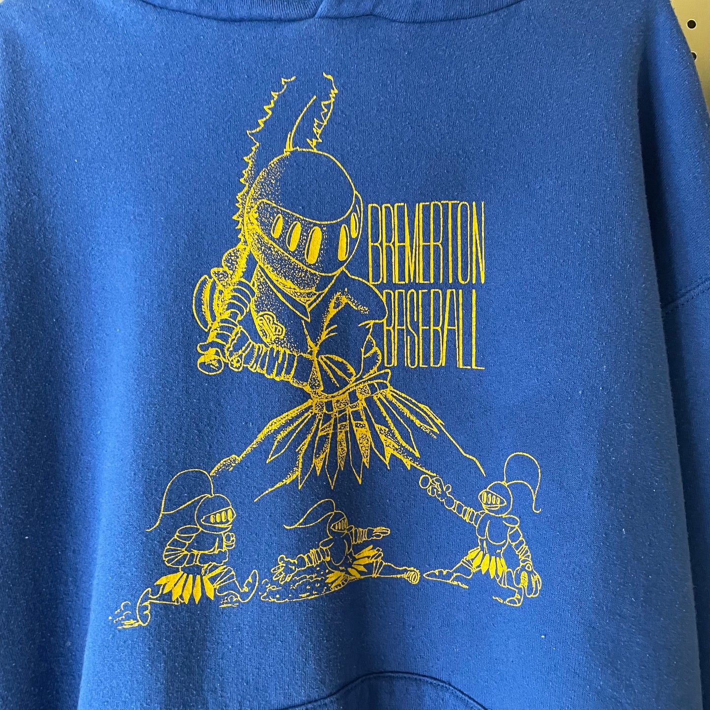 Bremerton Baseball Hoodie Blue