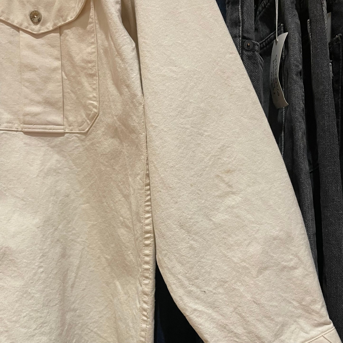 Natural Thick Cotton Shirt