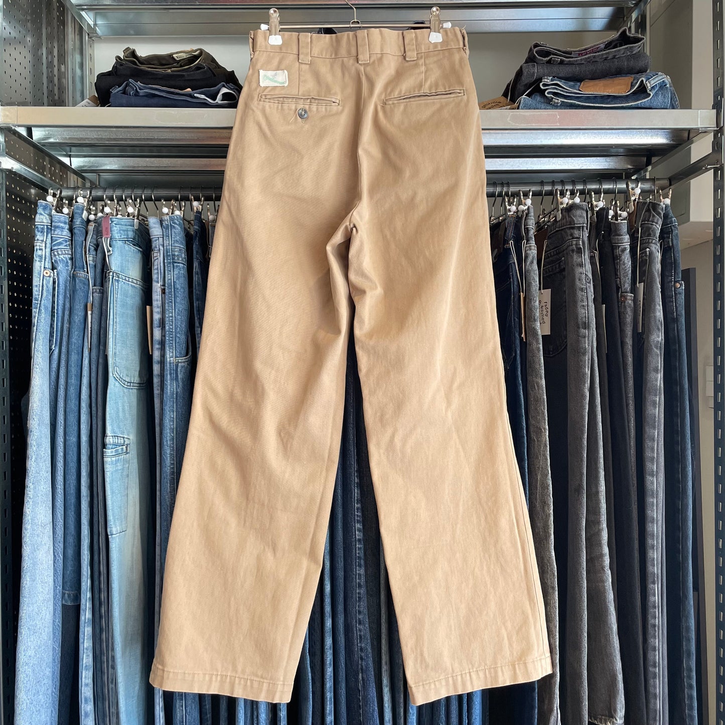 Chino Pants Khaki Talon Zip