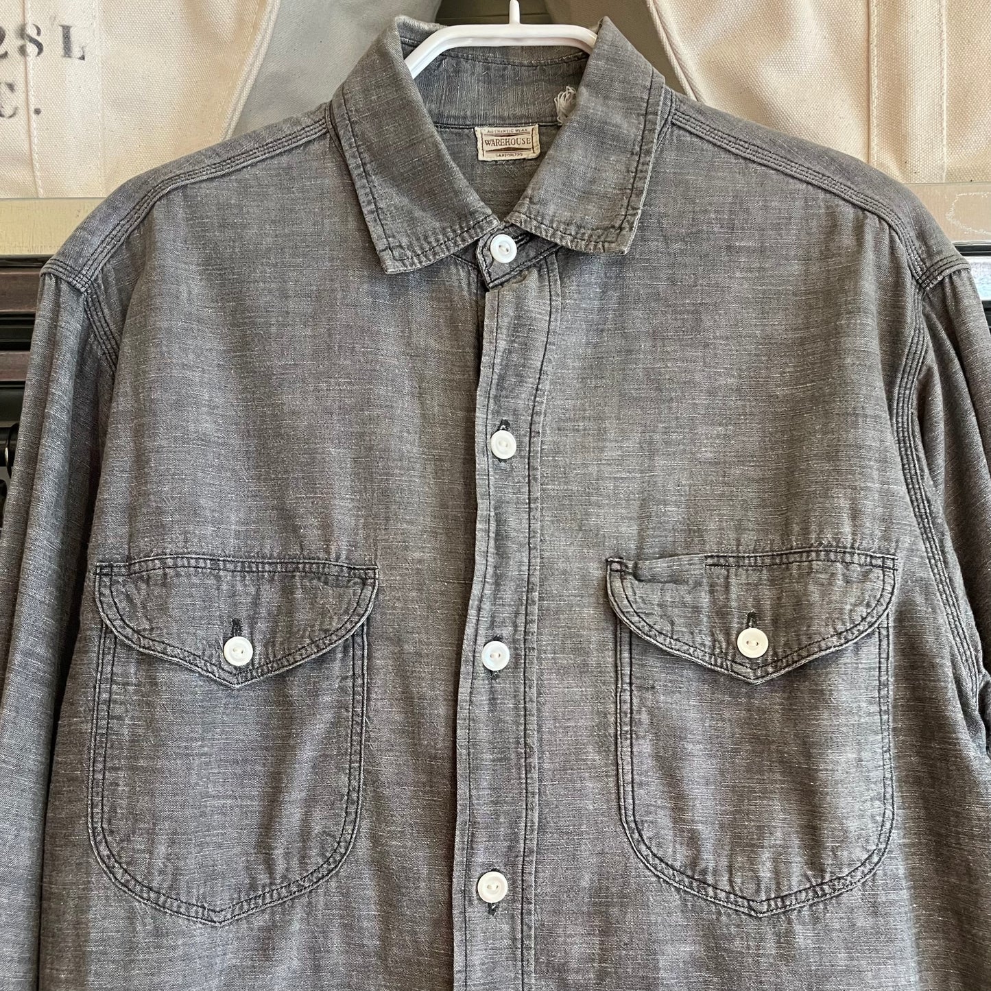 Chambray Work Shirt Washed