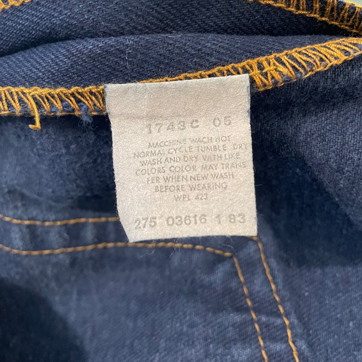 501 Blue Denim Jeans USA Made