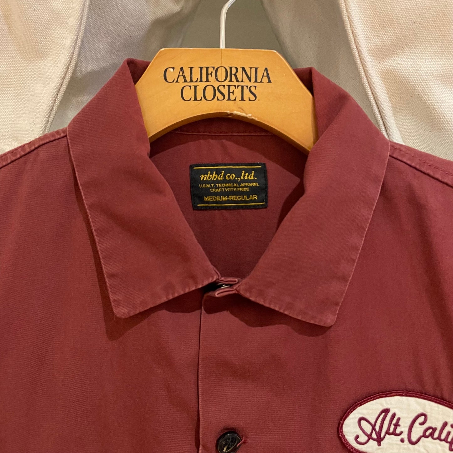Long Sleeve Shirt Burgundy
