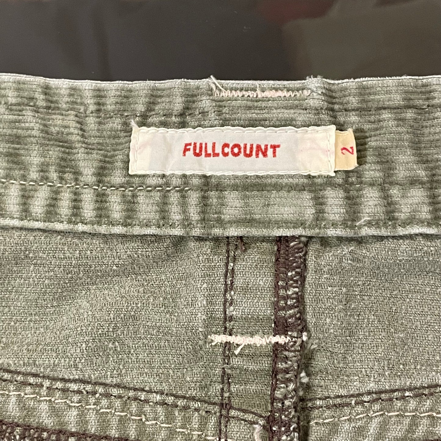 Corduroy MIni Skirt Olive