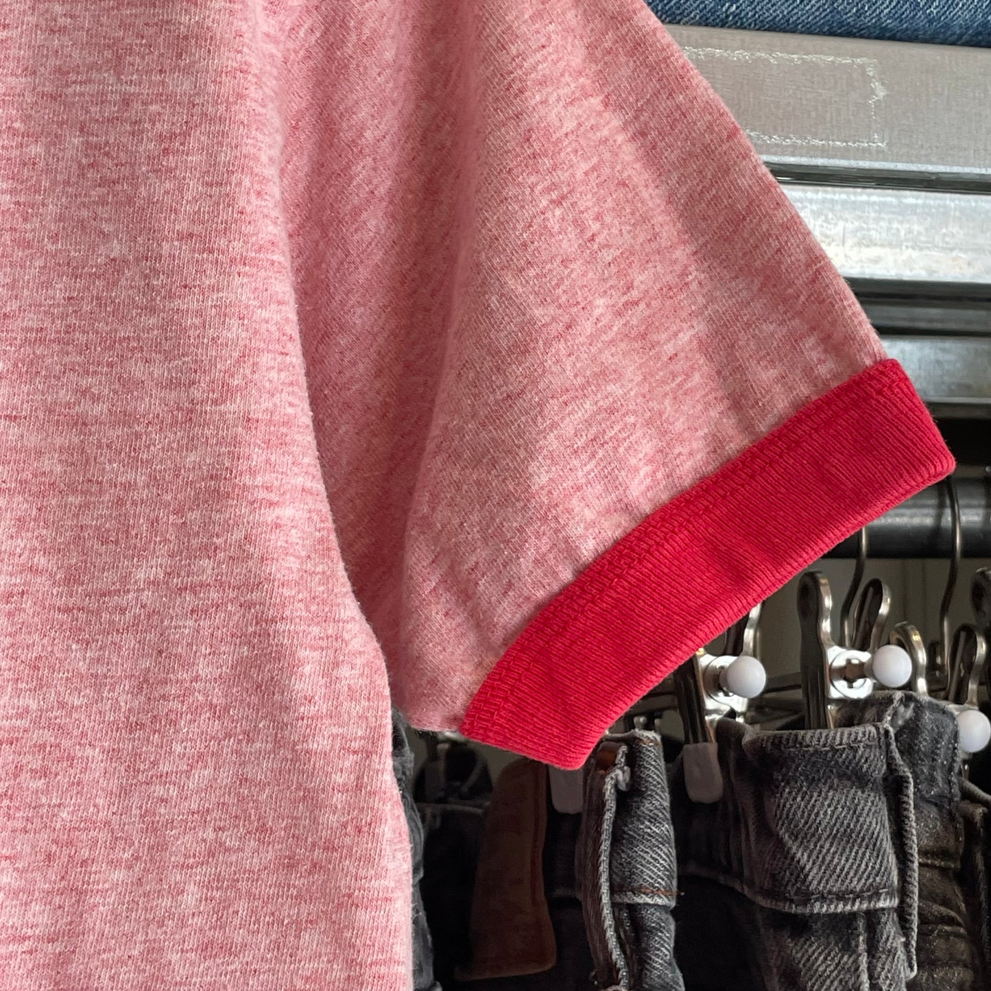 Key west Ringer T-Shirt Pink