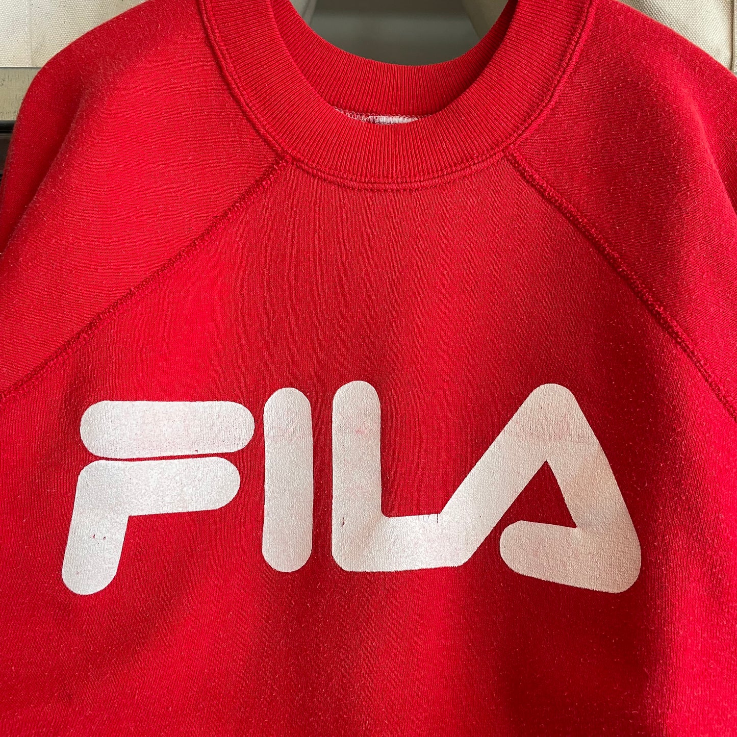FILA 50/50 Tubular Sweatshirt Red
