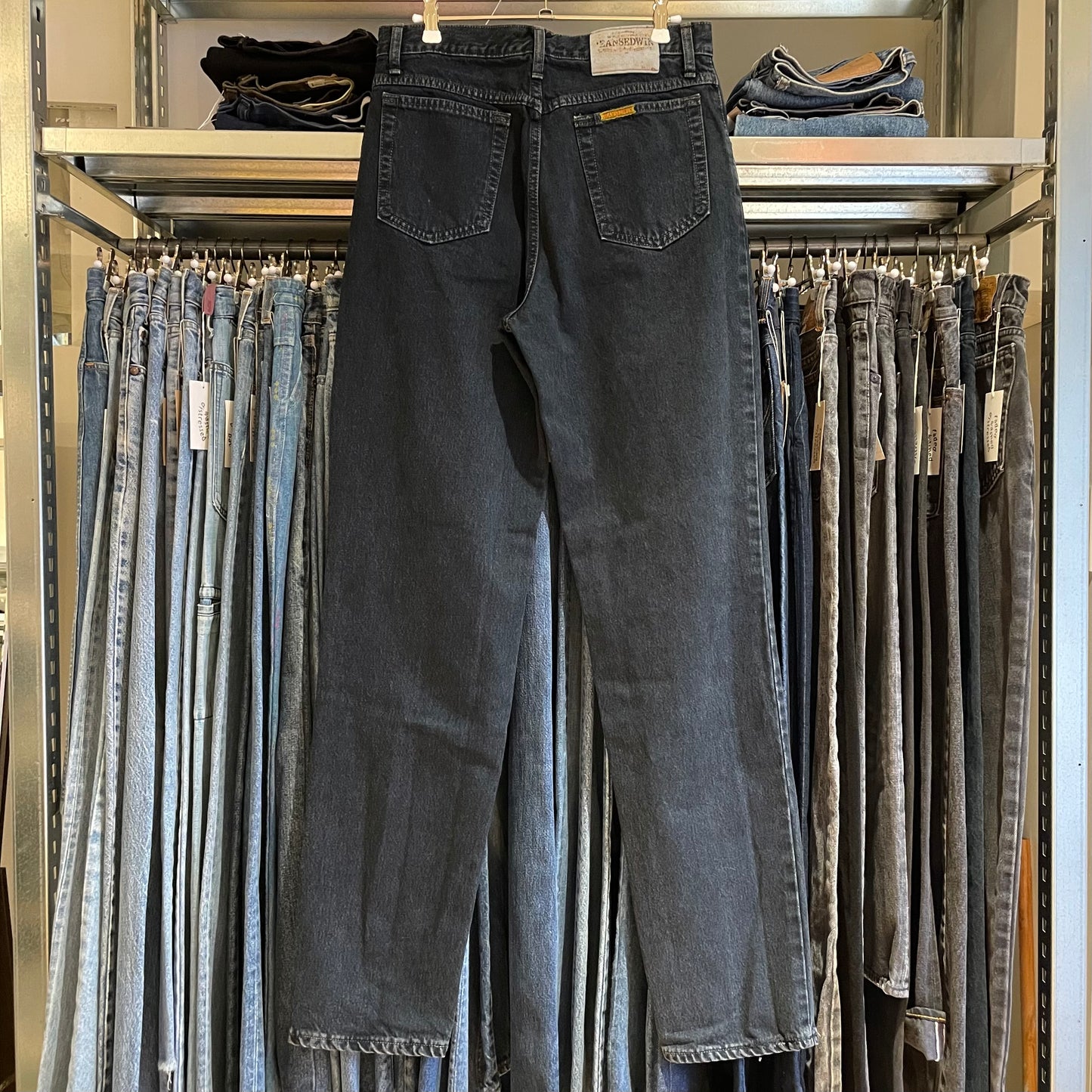 Newton Jeans Black Washed Denim
