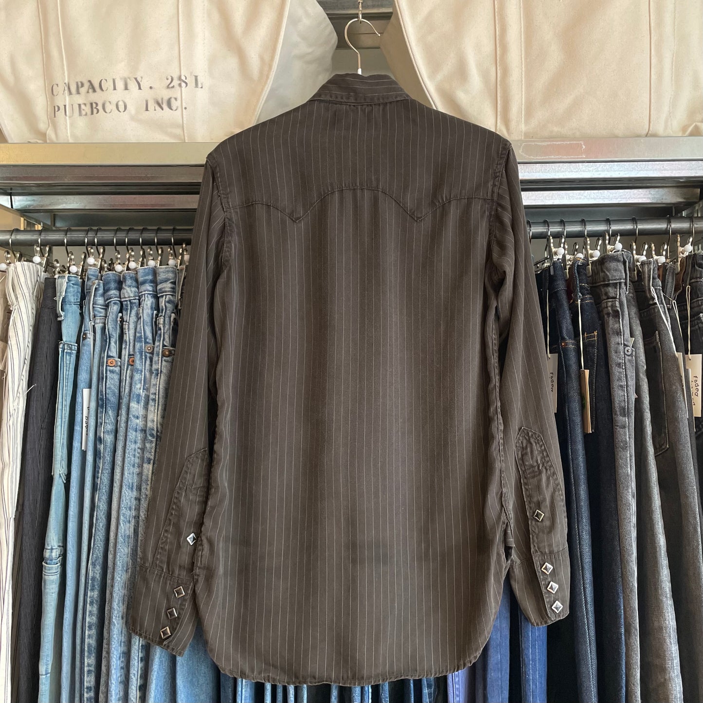 Western Shirt black