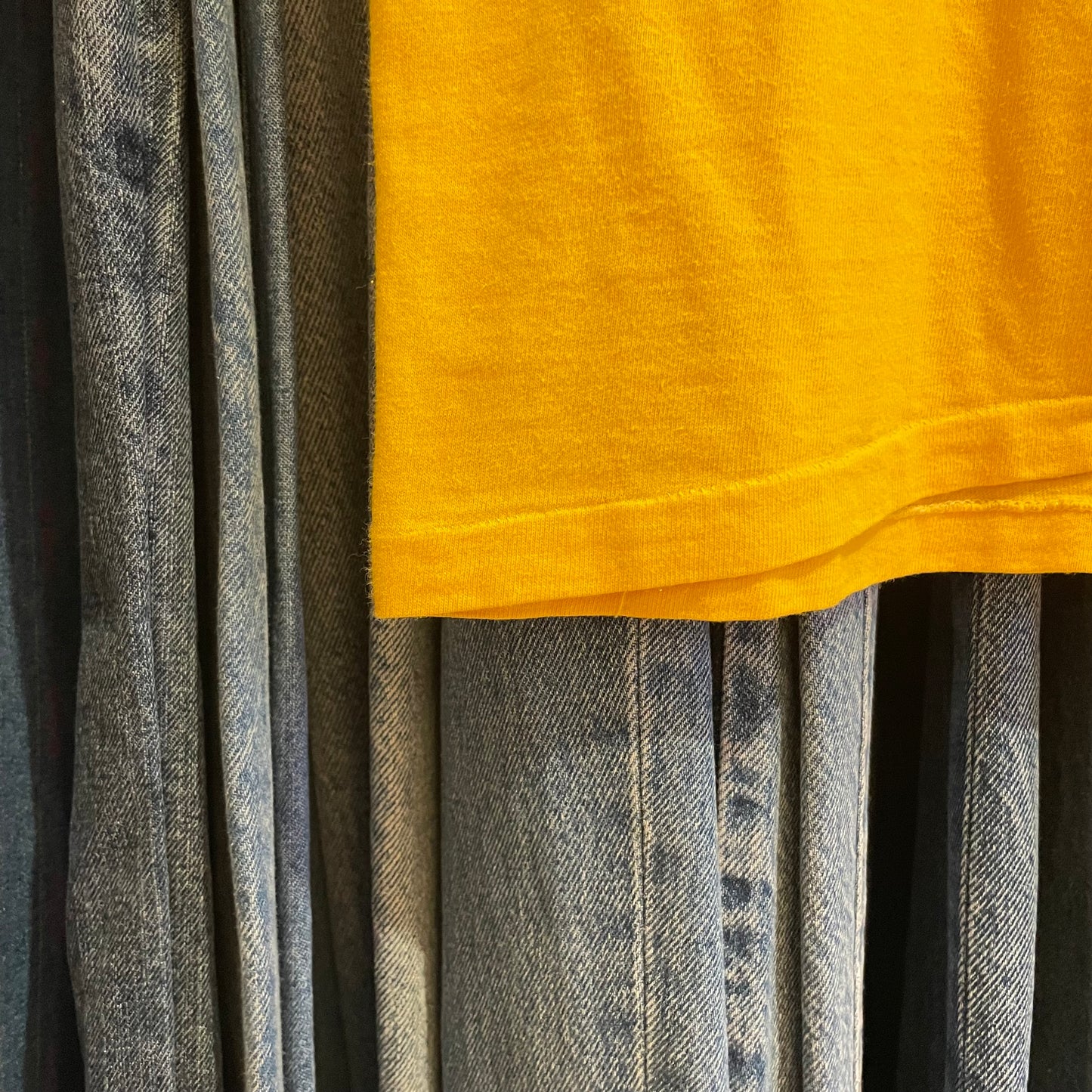 Flower Emory Print Tee Golden Yellow