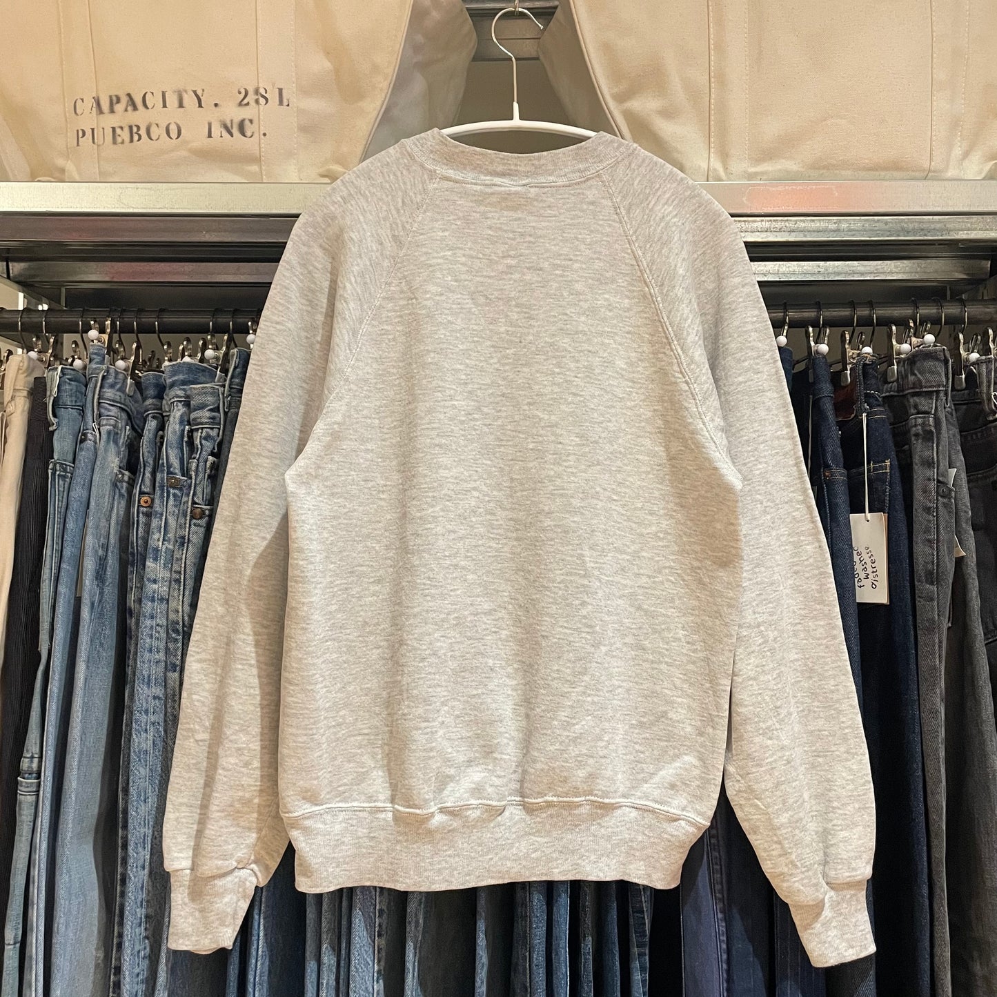 COZUMEL Tubular Sweatshirt Melange Gray