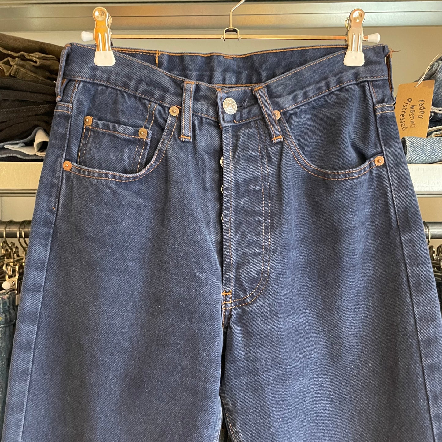 501 Blue Denim Jeans USA Made