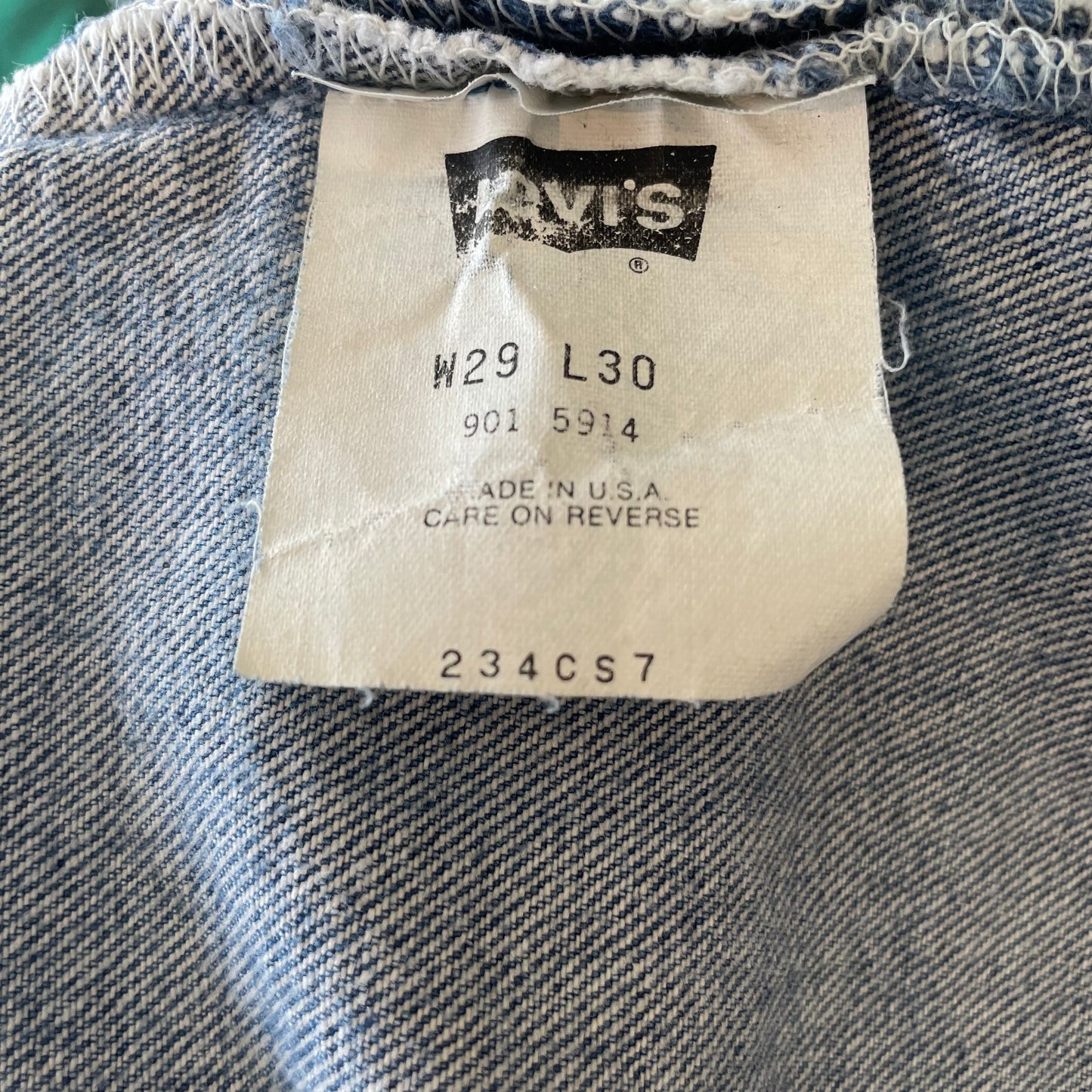 901 Jeans High Waist Taperd Light Washed Blue