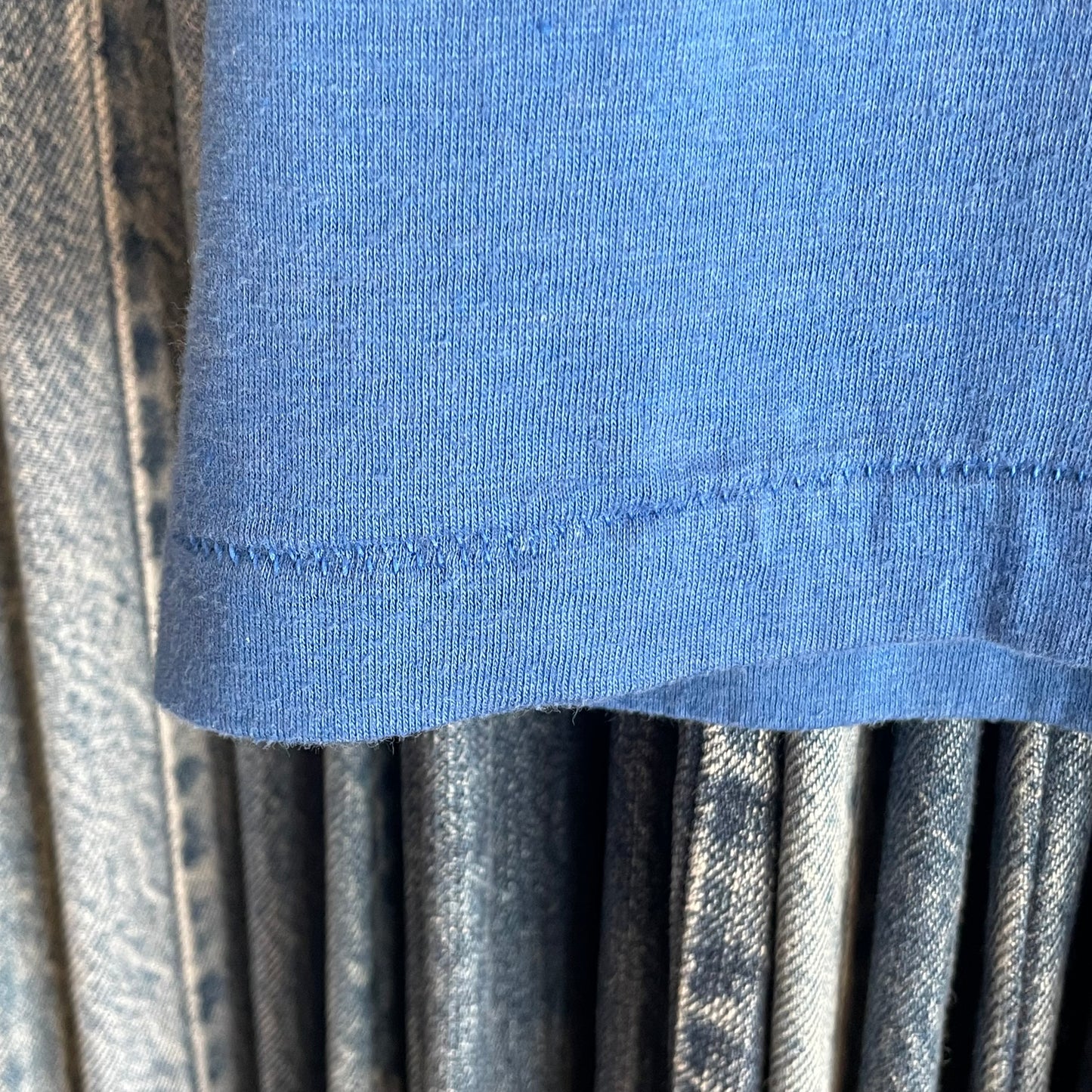 Gilleyes T-Shirt Blue Cotton