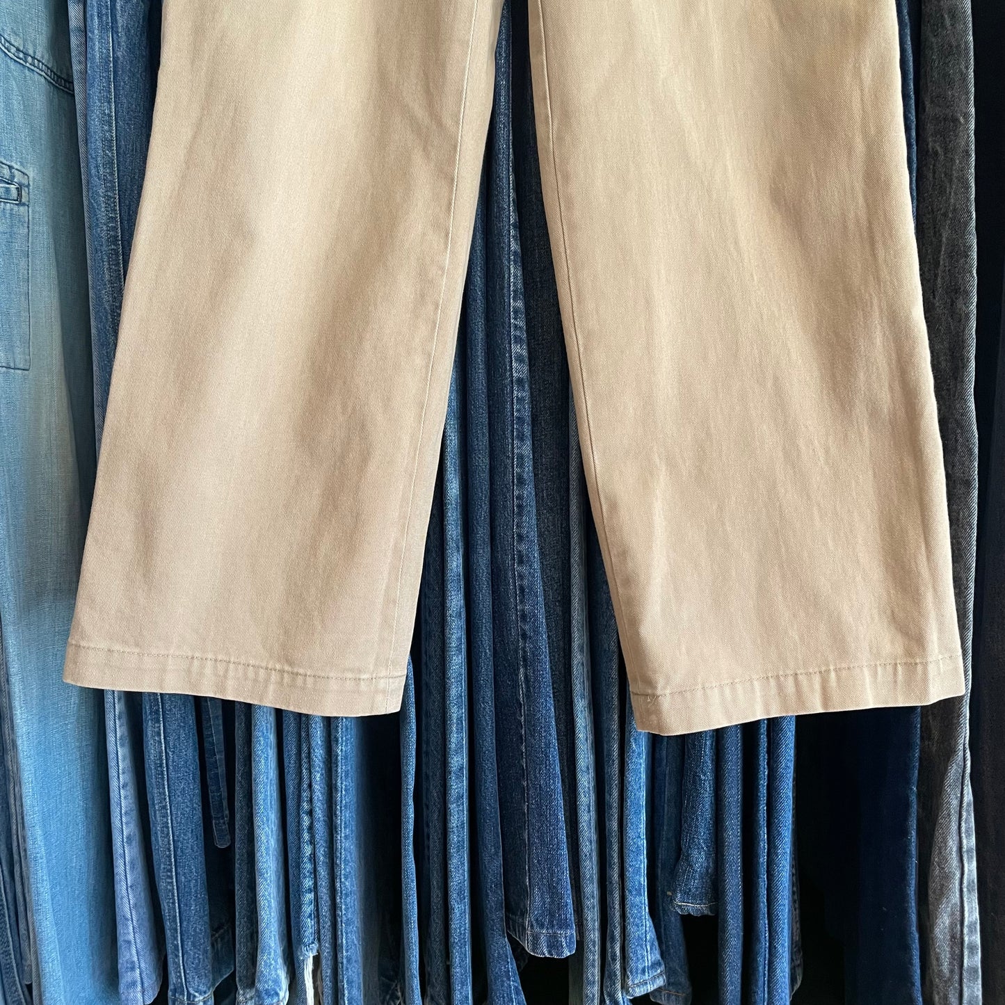Chino Pants Khaki Talon Zip