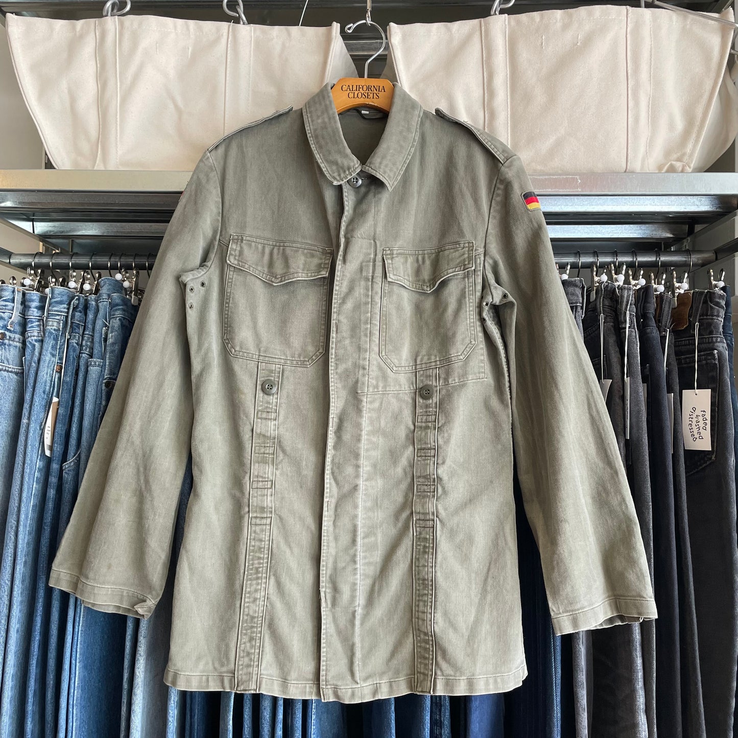 Gray German Field Jacket