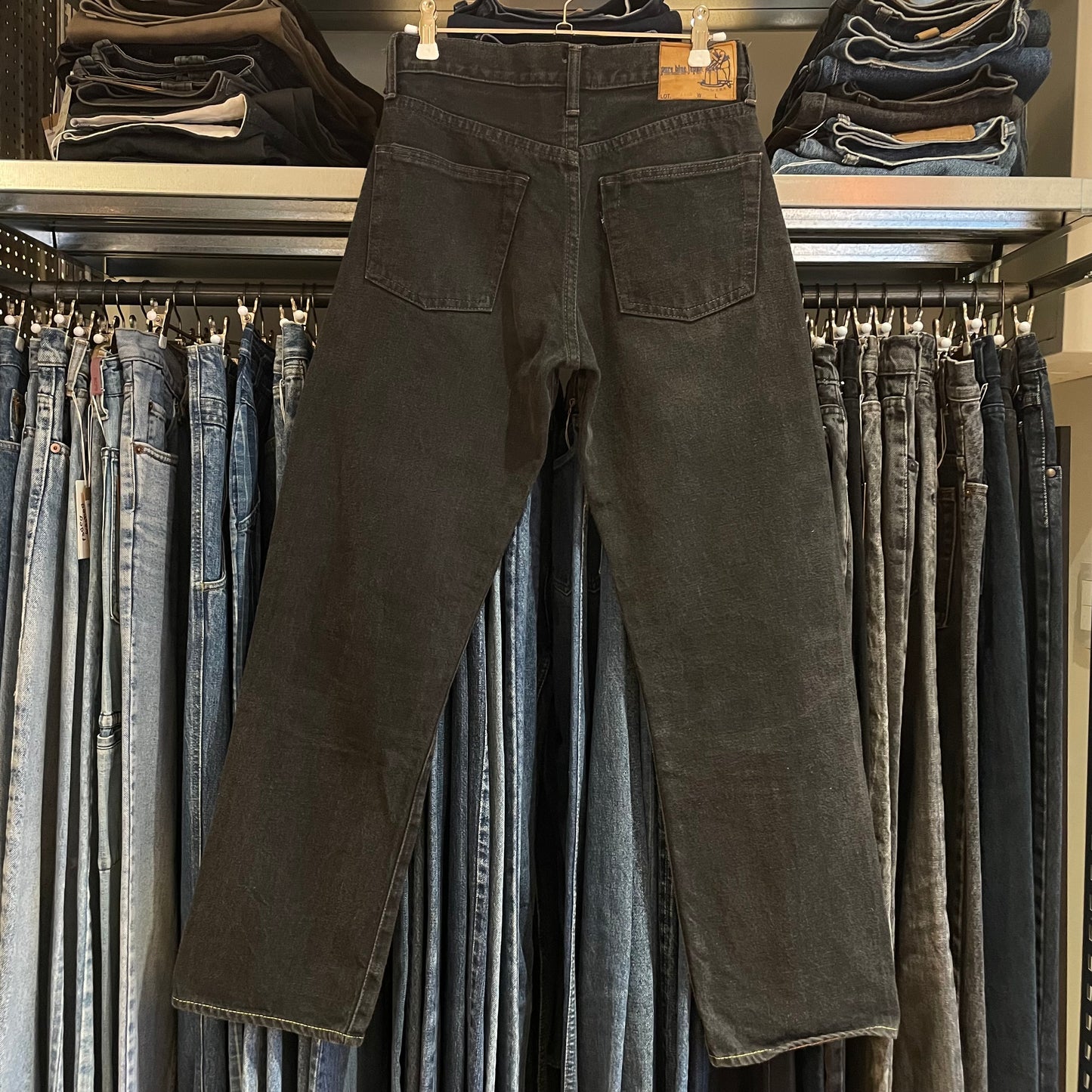 Black Denim Women's Selvadge