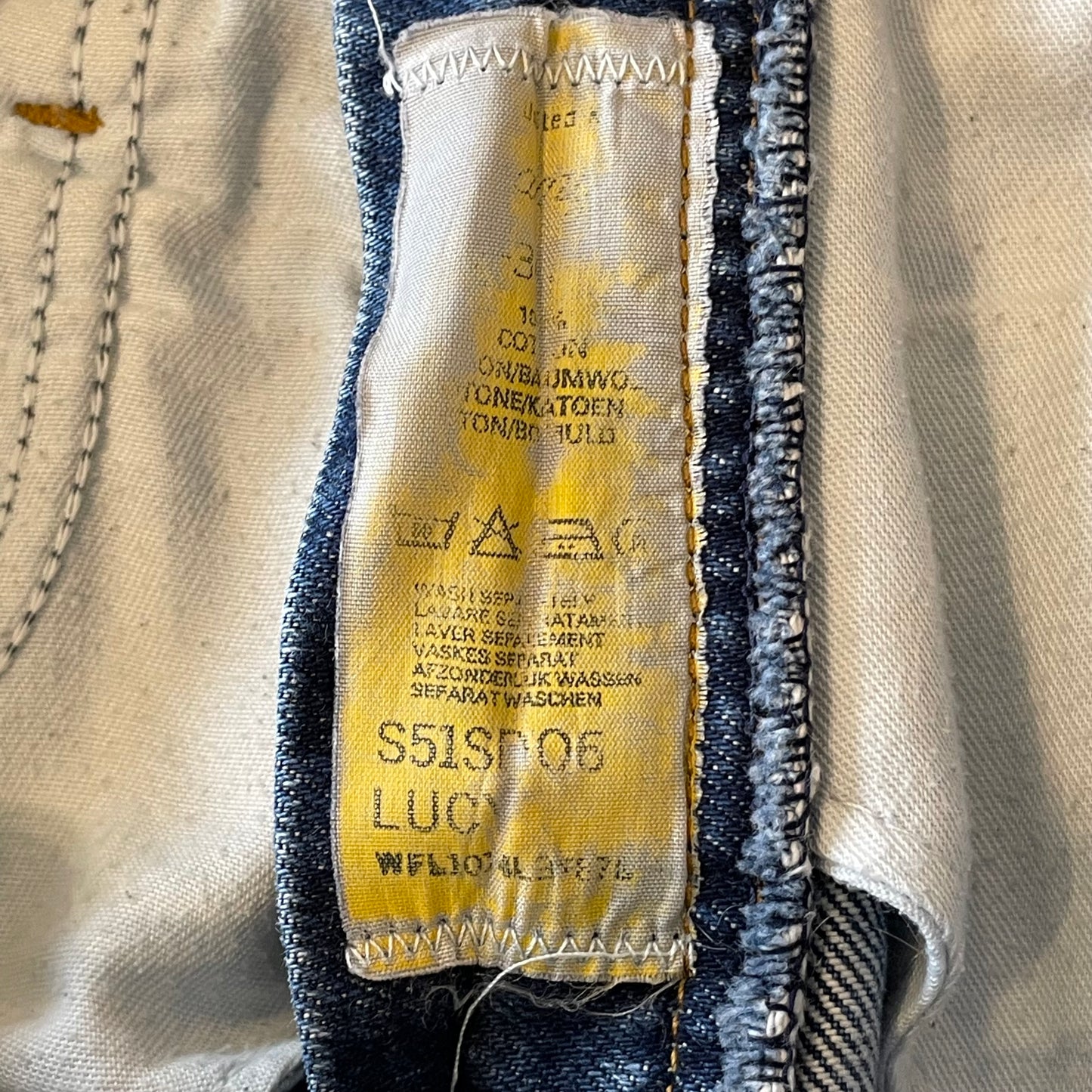 Regular Tapered Jeans Mid Wash Blue