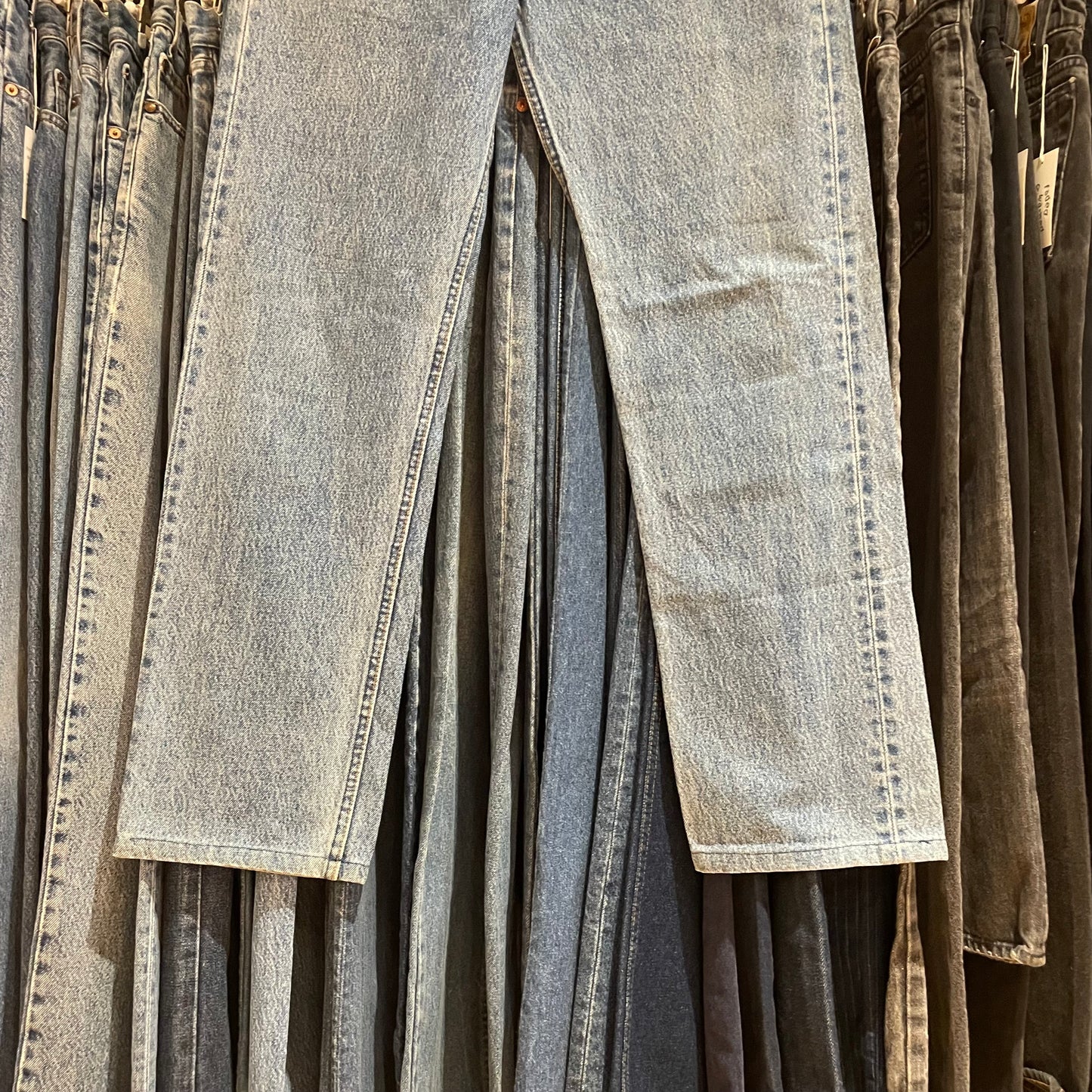 501 Jeans Regular Straight Light Wash Blue