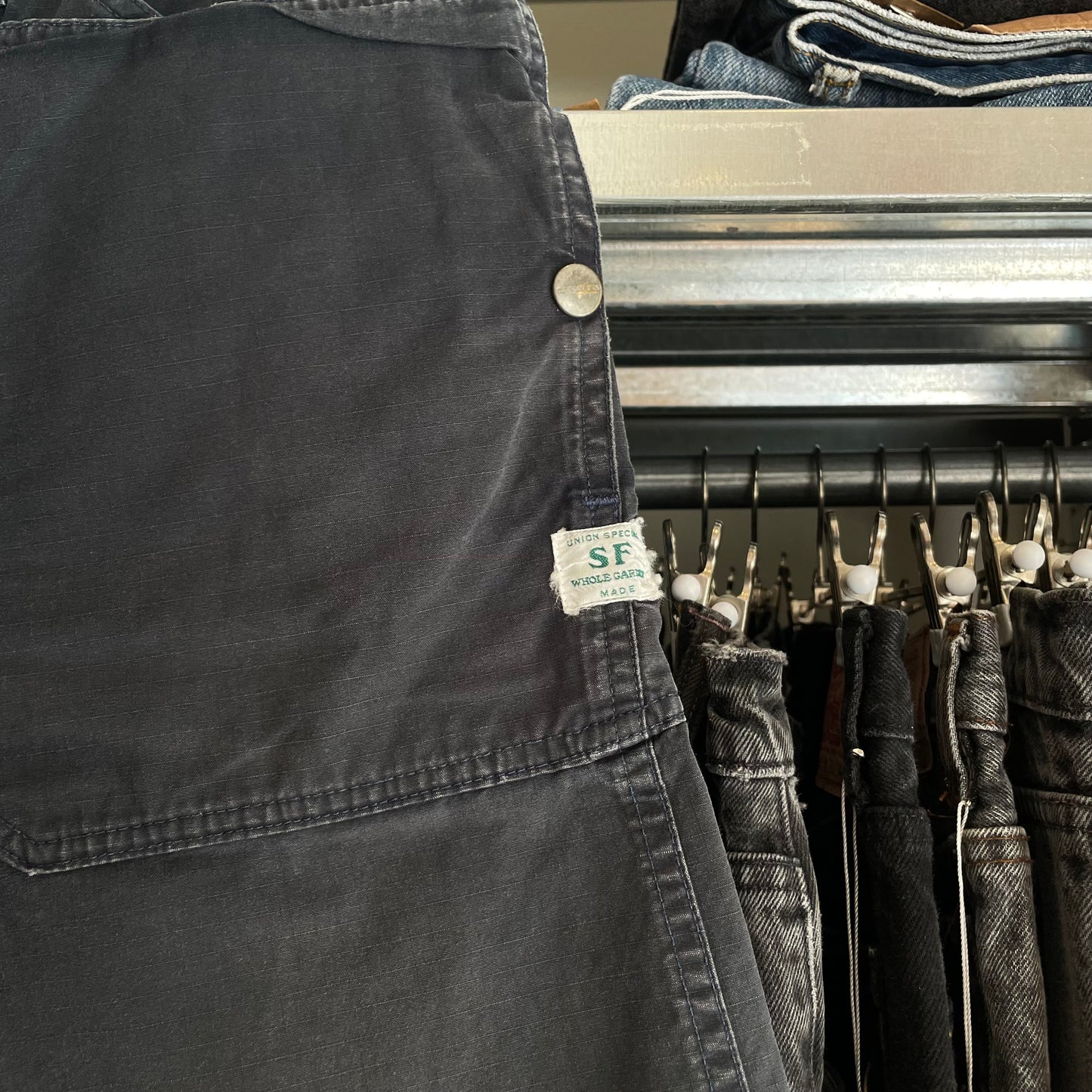 Work Shorts Faded Black For Ganders