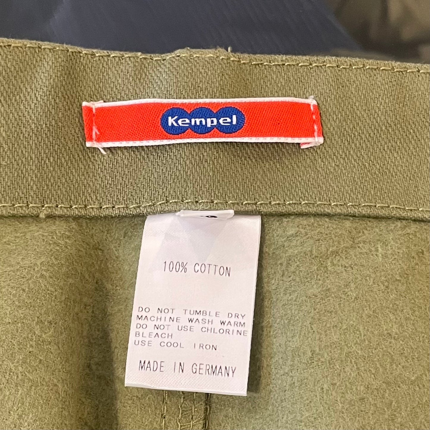 Olive Work Pants