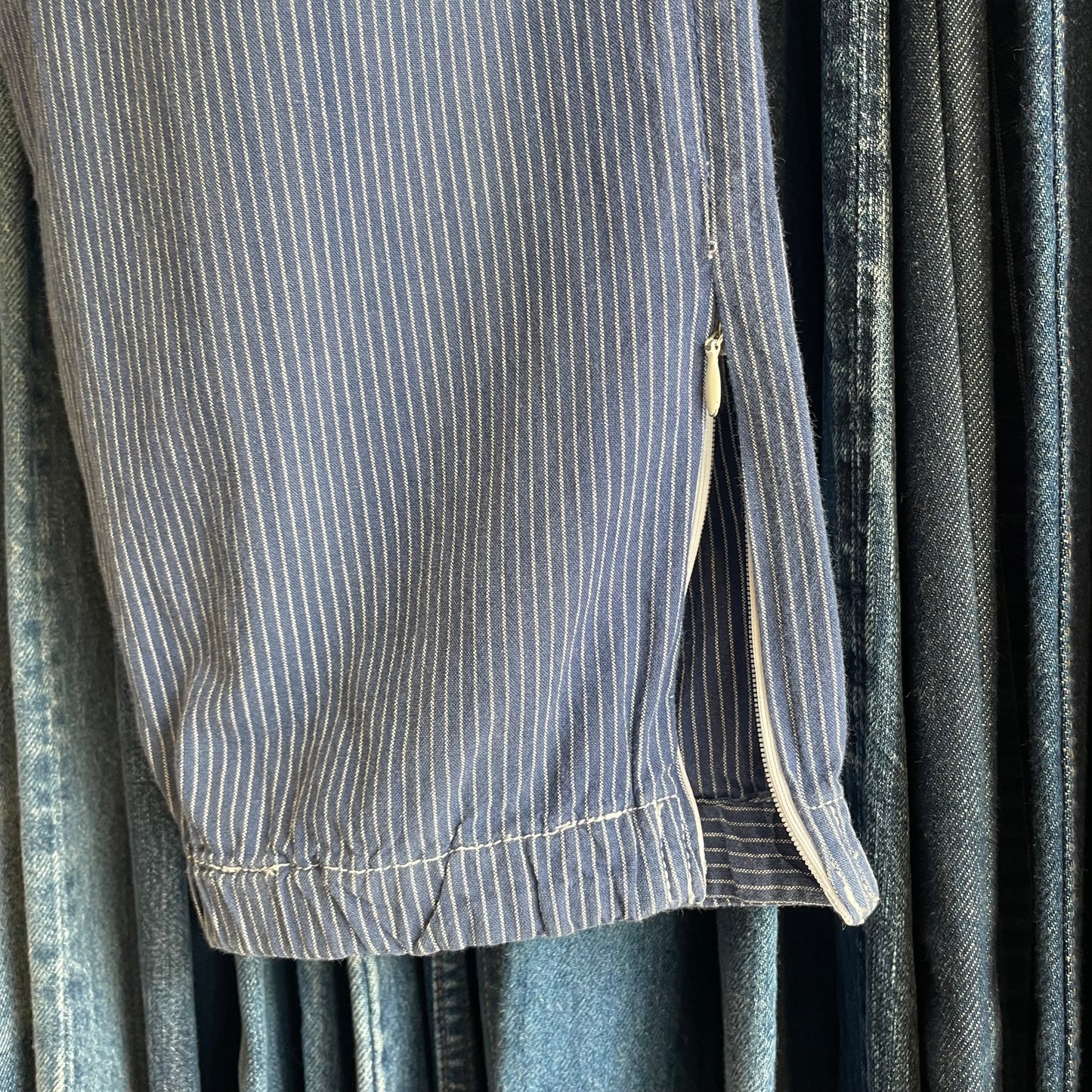 Hickory Cotton Workwear Pants Drawstring