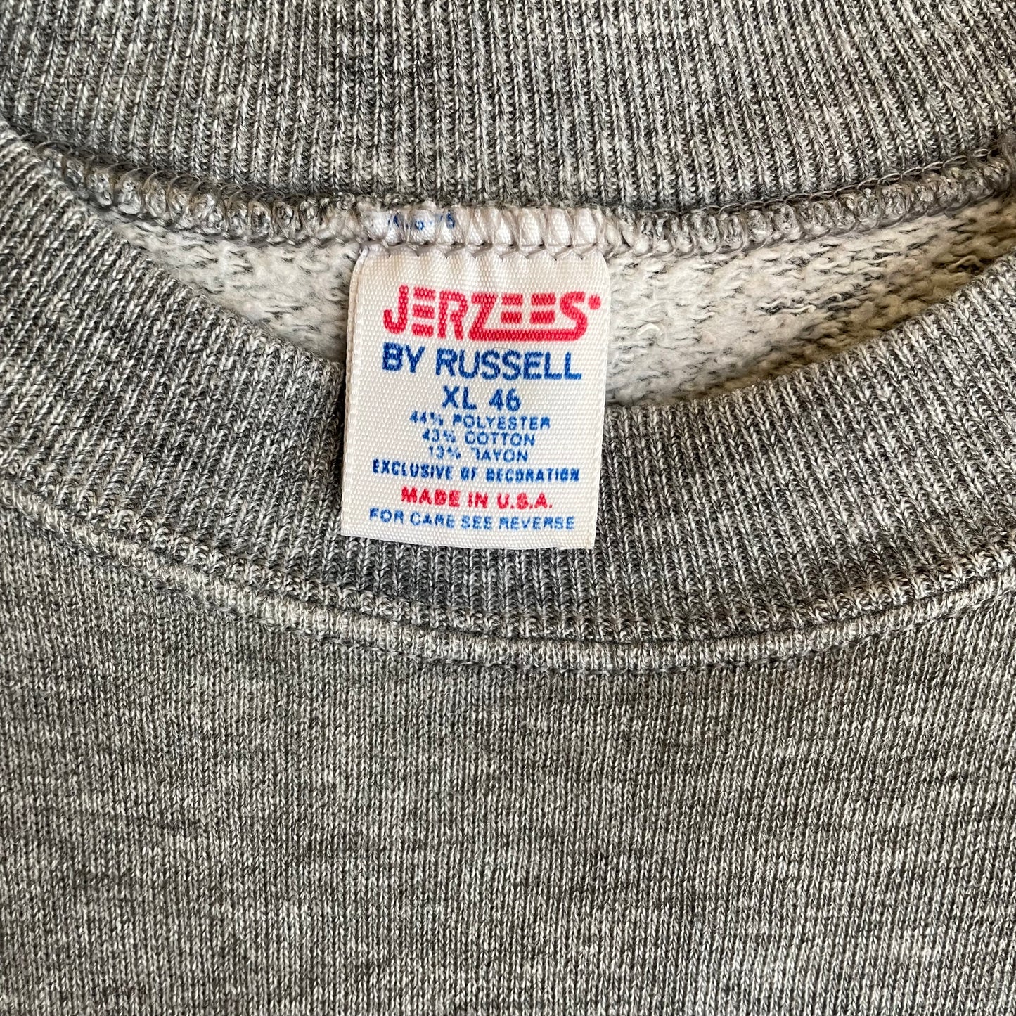 Hickory Springs Rayon Tri-Blend Sweatshirt Gray