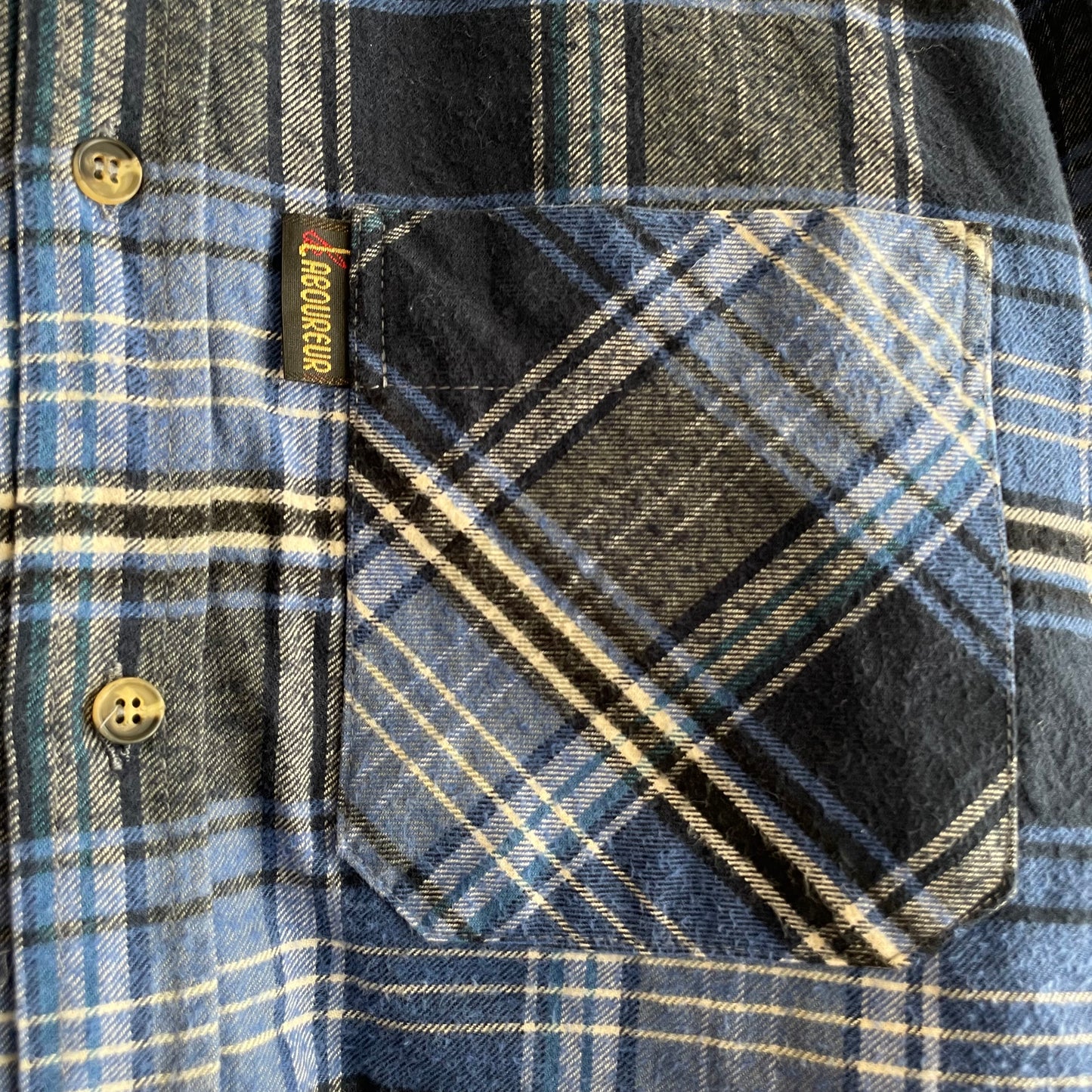 Plaid Shirt Blue