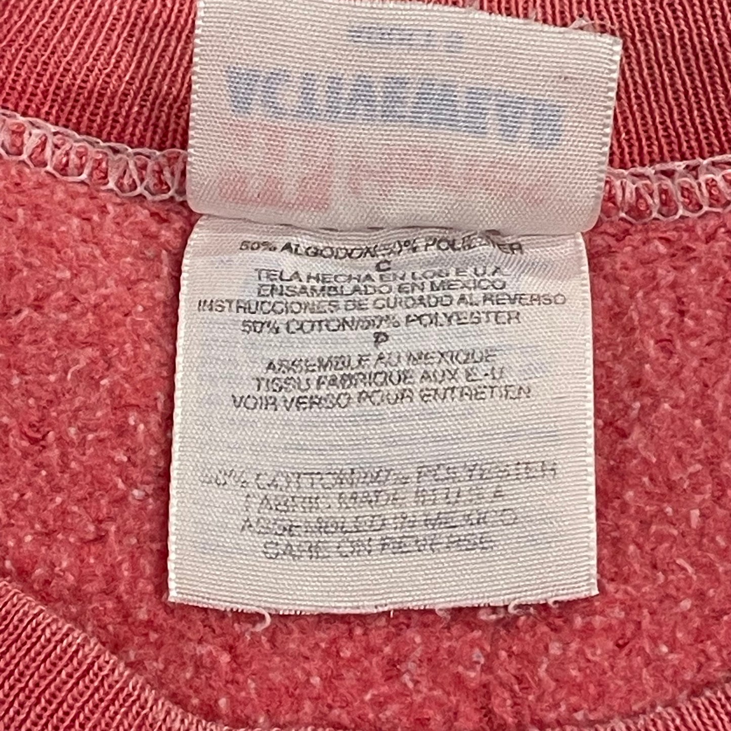 WEST VIRGINIA Sweatshirt 50/50 Tubular Pink