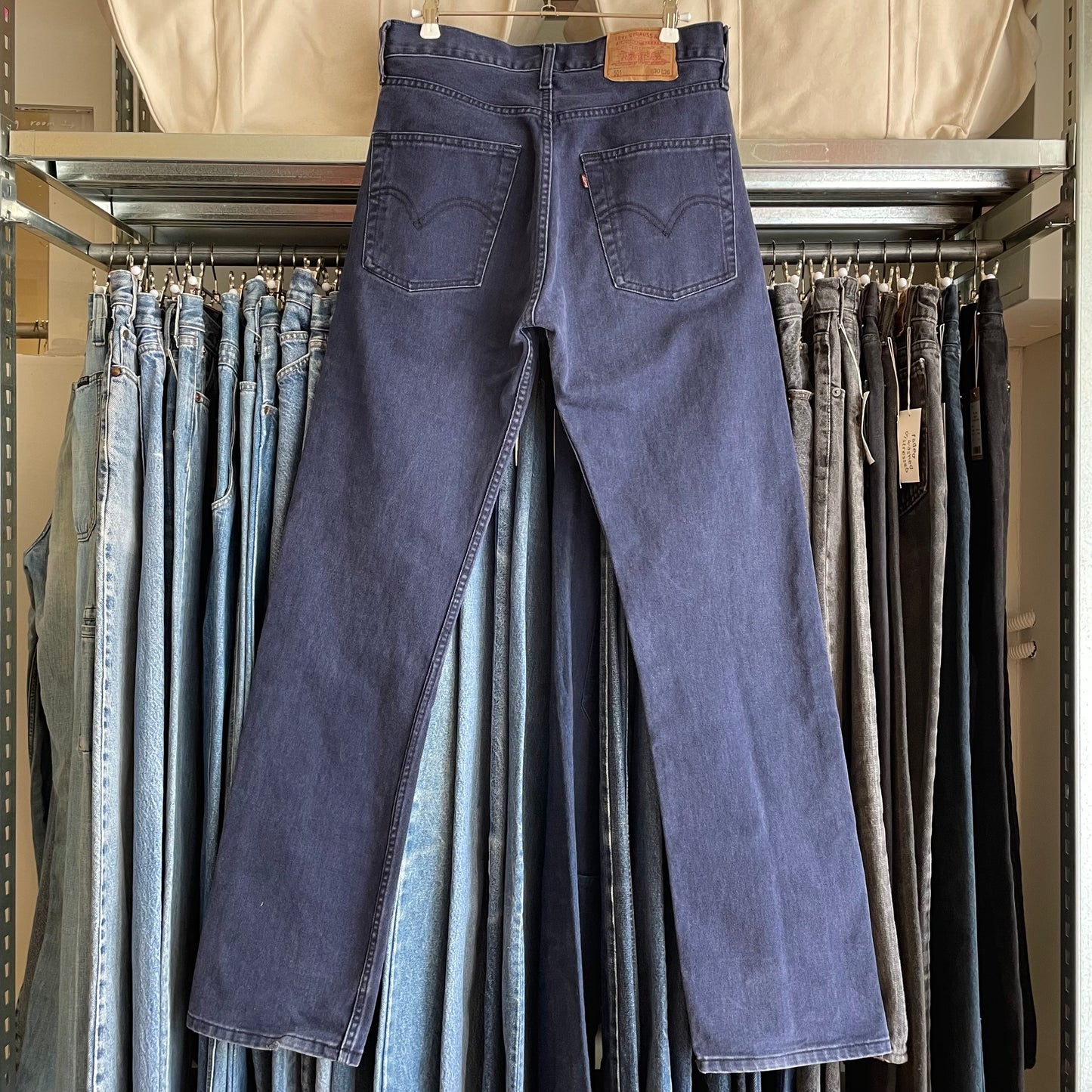 501 Jeans Regular Tapered Navy