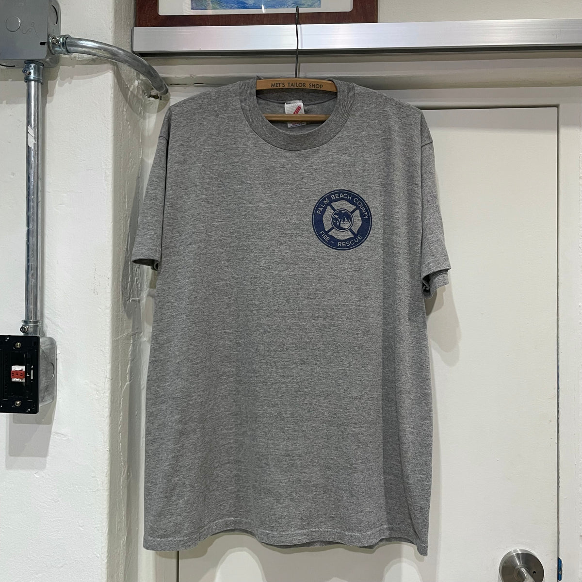 Palm Beach County Fire-Rescue Small Chest Logo Tee