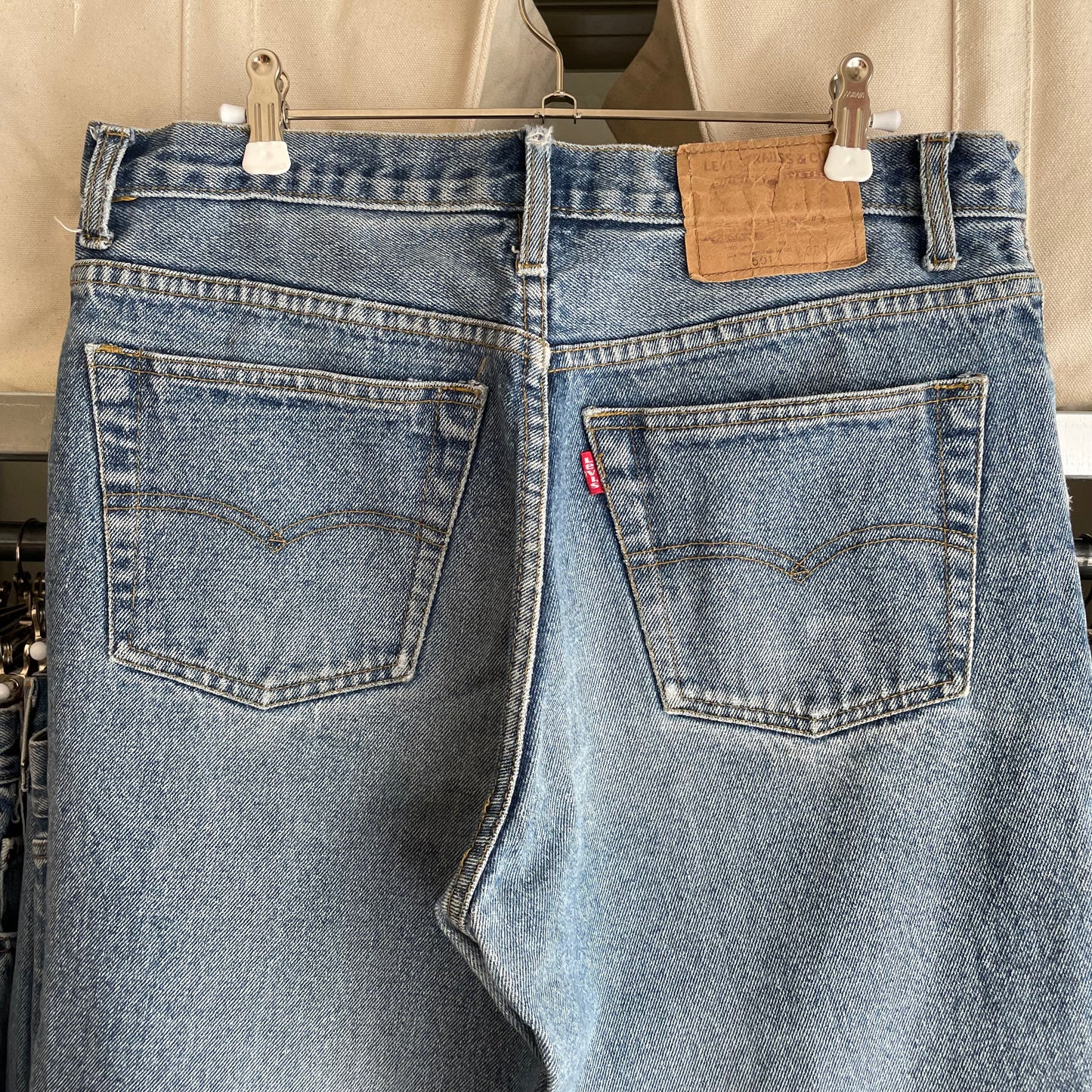 501 Jeans Regular Straight Light Wash Blue