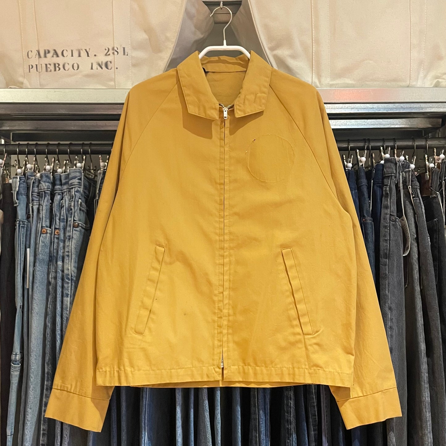 Costa Mesa High Mustang Band Varsity Jacket Yellow